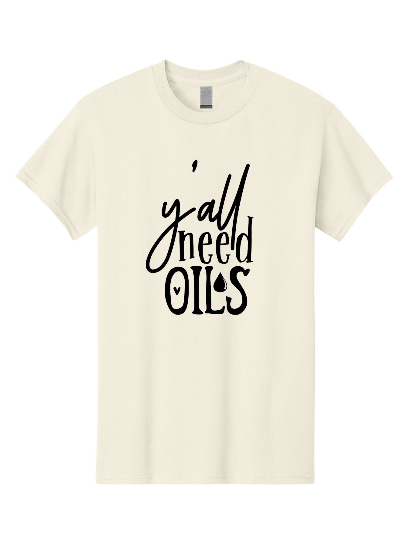 Y-All-Need-Oils Men'S Graphic Tee, 100% Cotton, Comfortable Casual Summer Wear, Machine Washable, Essential Oils, Wellness, Self Care, Aromatherapy, Natural Remedies, Healthy Living, Y'All Need Oils Aab598 25