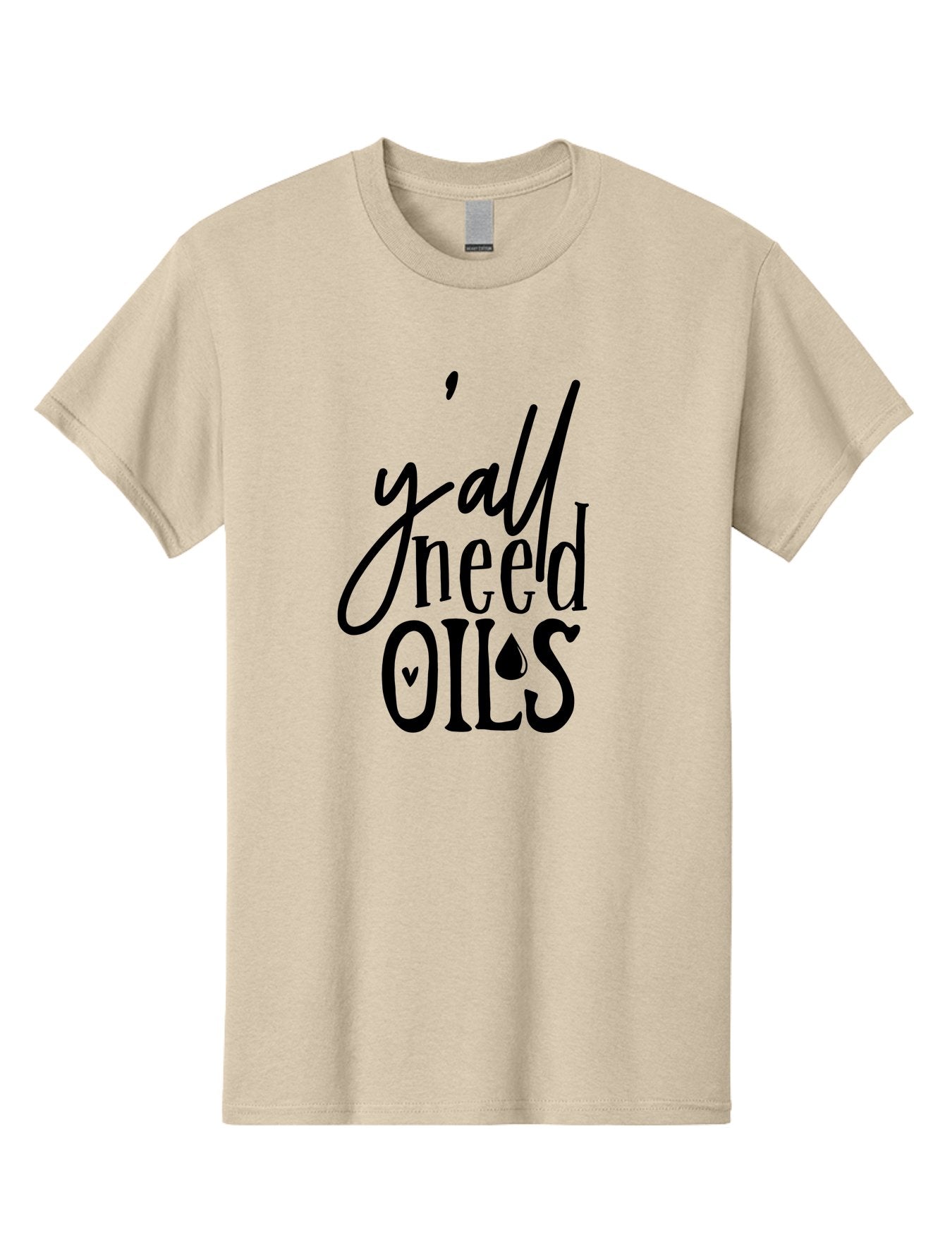 Y-All-Need-Oils Men'S Graphic Tee, 100% Cotton, Comfortable Casual Summer Wear, Machine Washable, Essential Oils, Wellness, Self Care, Aromatherapy, Natural Remedies, Healthy Living, Y'All Need Oils Aab598 4