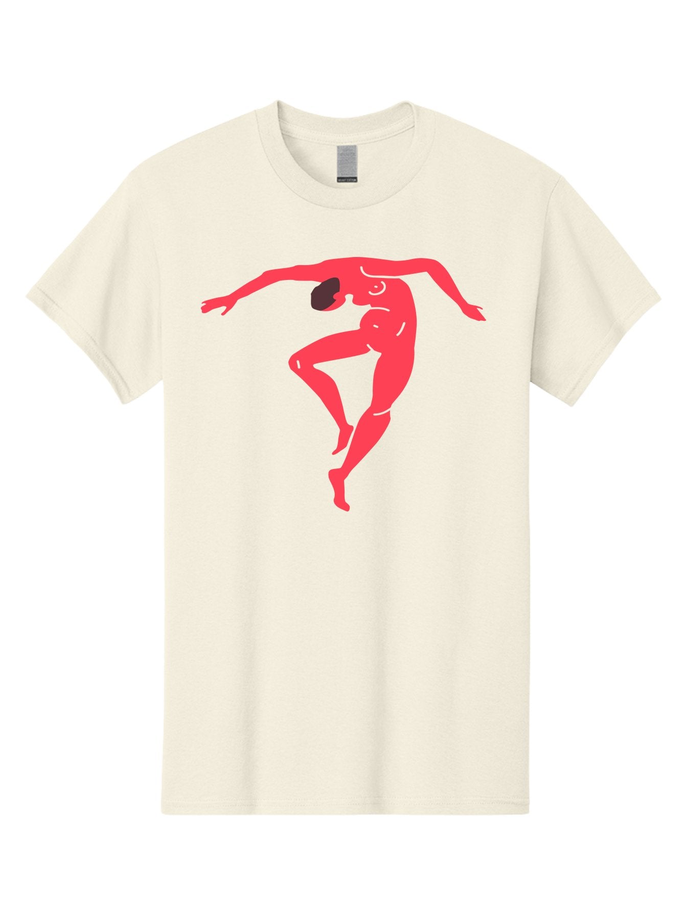 Dancer-2 Men'S Graphic Tee, 100% Cotton, Comfortable Casual Summer Wear, Machine Washable, Dynamic Pose, Human Figure, Dance Movement, Abstract Art, Minimalist Design, Modern Dance, Fluid Motion, Stylized Illustration Aab611 15