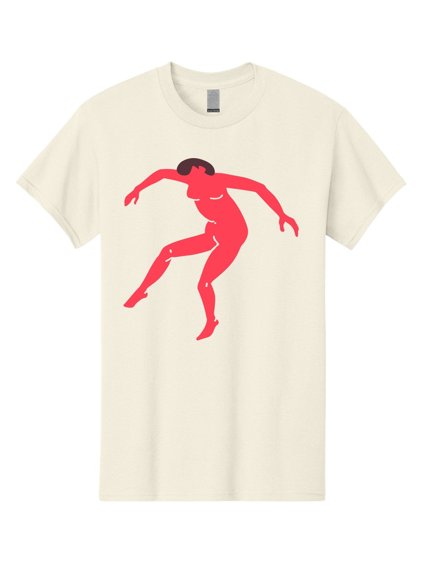 Dancer-3 Men'S Graphic Tee, 100% Cotton, Comfortable Casual Summer Wear, Machine Washable, Dancing Figure, Dynamic Pose, Flowing Movement, Abstract Art, Silhouette, Minimalist Design, Abstract Dancer, Modern Art, Bold Graphics Aab612 3