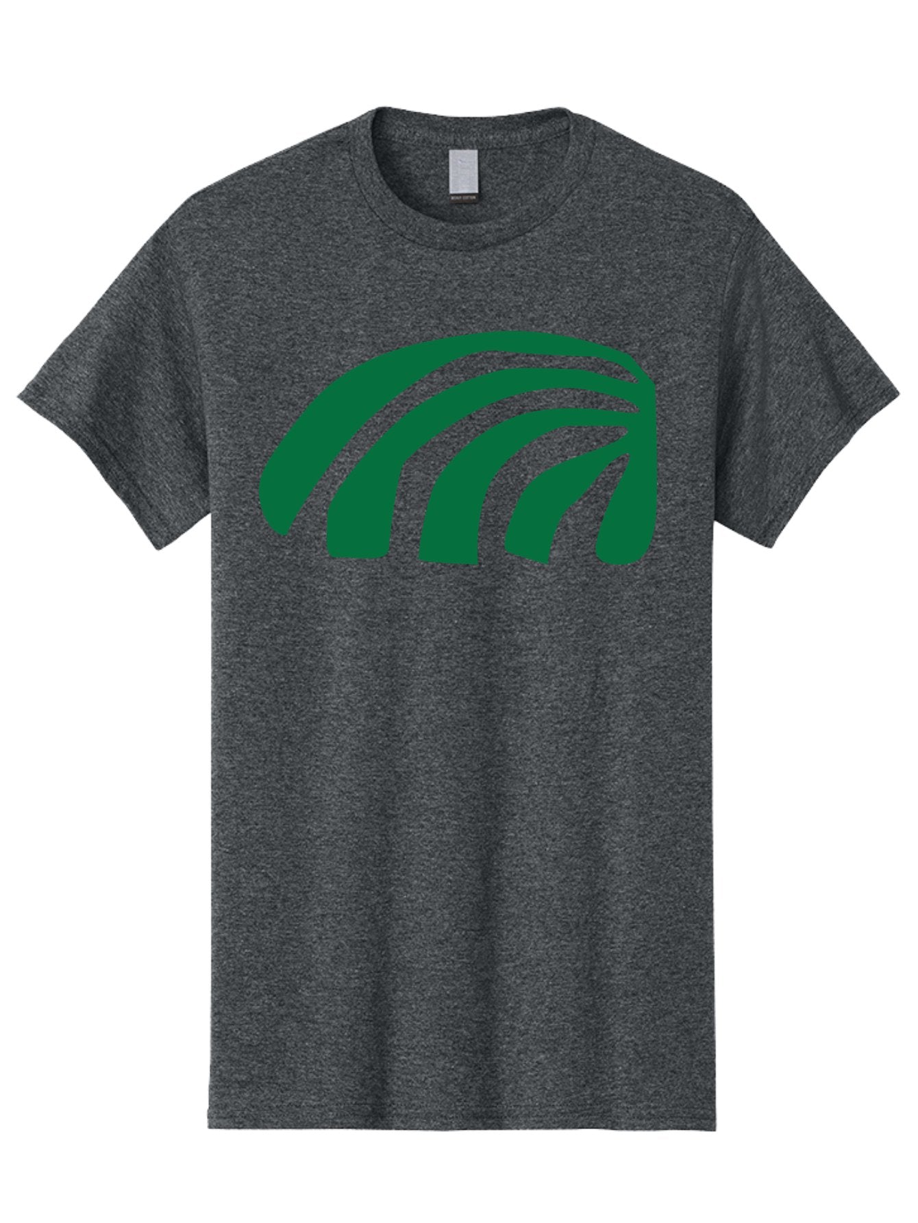 Fanning-Lines Men'S Graphic Tee, 100% Cotton, Comfortable Casual Summer Wear, Machine Washable, Wifi Symbol, Wireless Connectivity, Signal Strength, Dark Green Icon, Modern Design, Abstract Shape Aab618 6