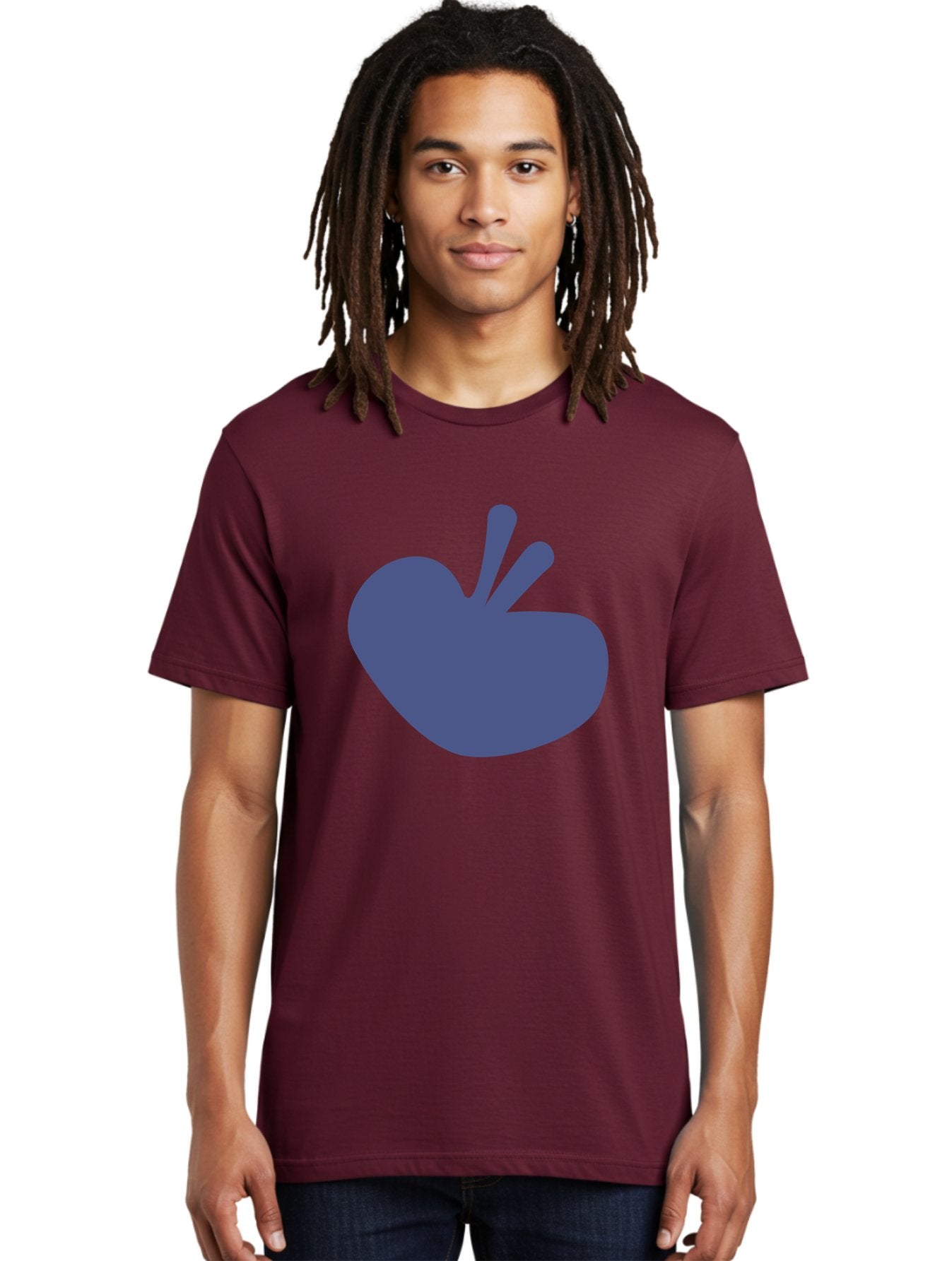 Hand-Heart Men'S Graphic Tee, 100% Cotton, Comfortable Casual Summer Wear, Machine Washable, Hand Gesture, Two Fingers Up, Peace Sign, Friendship Symbol, Love, Care, Affection, Kindness, Peace Aab620 29