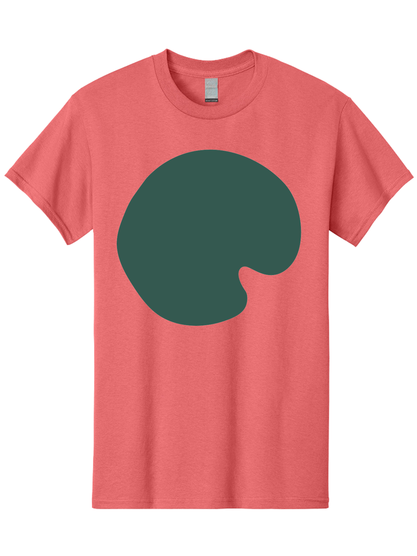 Pachymorph Men'S Graphic Tee, 100% Cotton, Comfortable Casual Summer Wear, Machine Washable, Pacman Character, Dark Grey Color, Simple Design, Retro Game Icon, Video Game Symbol, Classic Arcade Aab623 25
