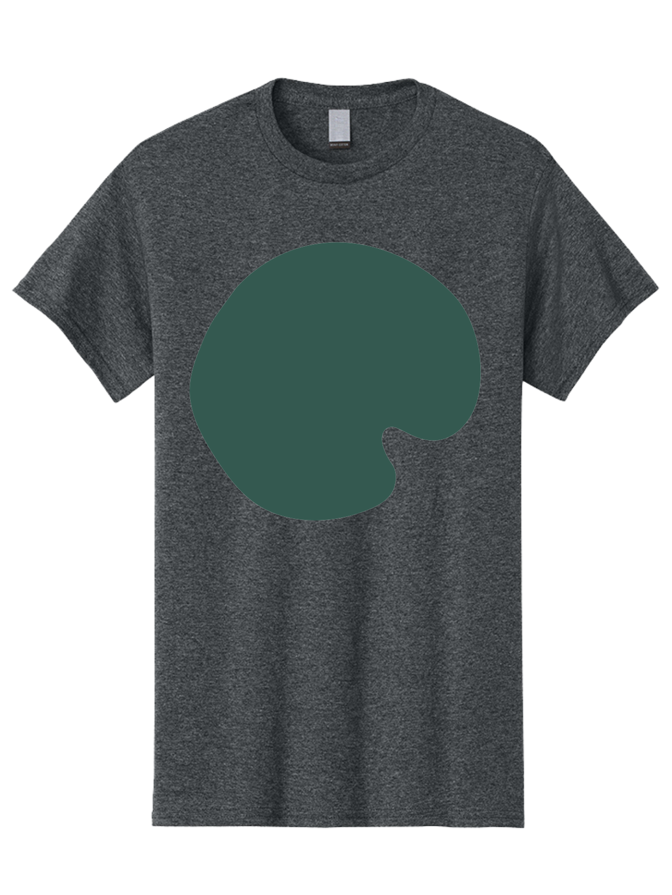 Pachymorph Men'S Graphic Tee, 100% Cotton, Comfortable Casual Summer Wear, Machine Washable, Pacman Character, Dark Grey Color, Simple Design, Retro Game Icon, Video Game Symbol, Classic Arcade Aab623 17