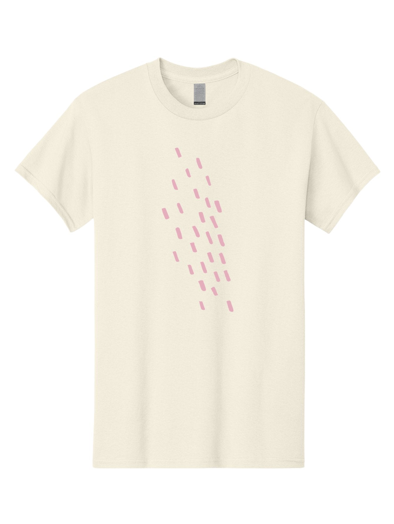 Pink-Capsules Men'S Graphic Tee, 100% Cotton, Comfortable Casual Summer Wear, Machine Washable, White Oblong Shapes, Modern Design Elements, Abstract Patterns, Minimalist Aesthetics, Graphic Design Inspiration, Creative Visuals Aab625 11