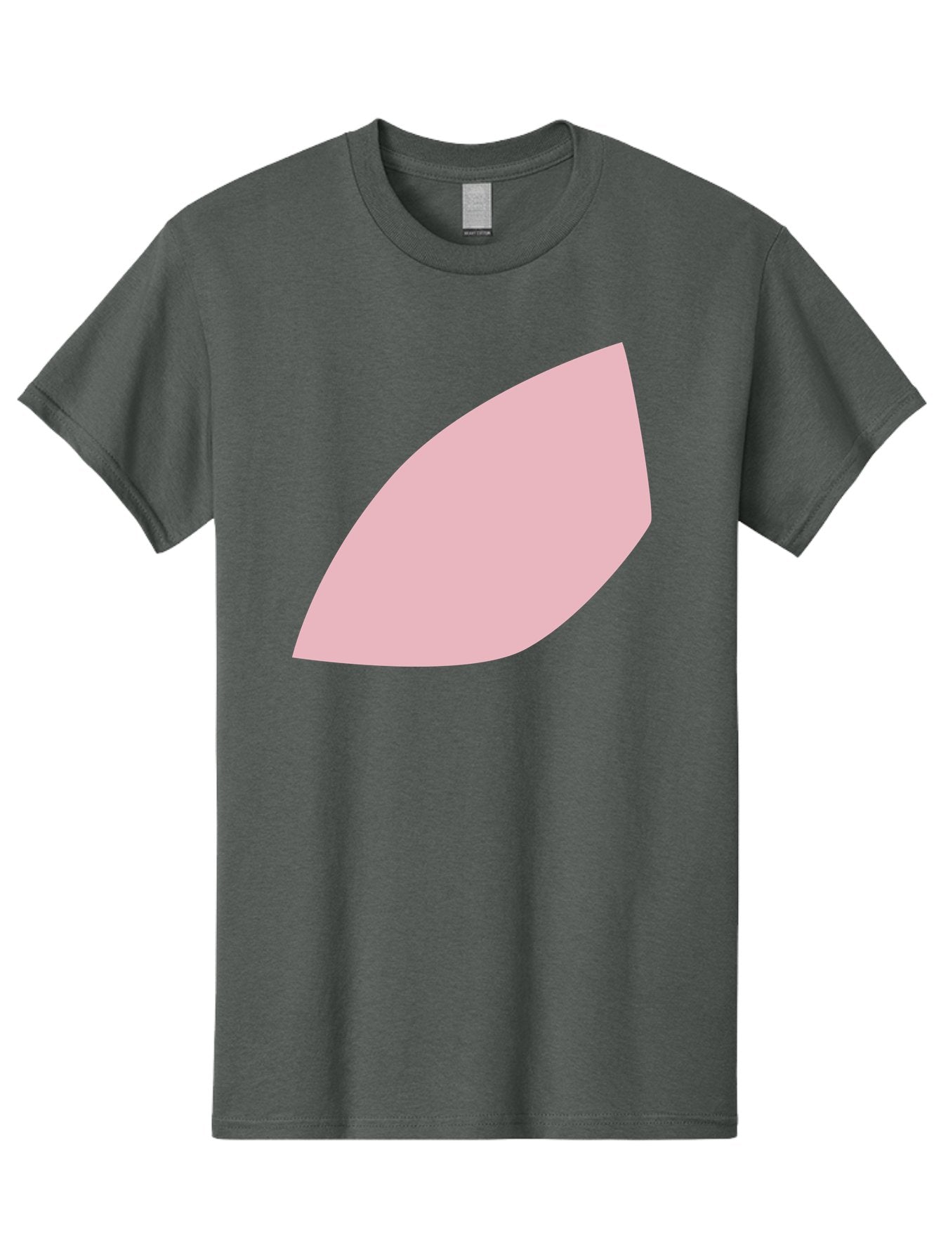 Pink-Leaf Men'S Graphic Tee, 100% Cotton, Comfortable Casual Summer Wear, Machine Washable, Pink Leaf, Simple Shape, Minimal Design, Abstract Art, Soft Pink Color, Leaf Illustration, Digital Graphics, Modern Art Aab626 10