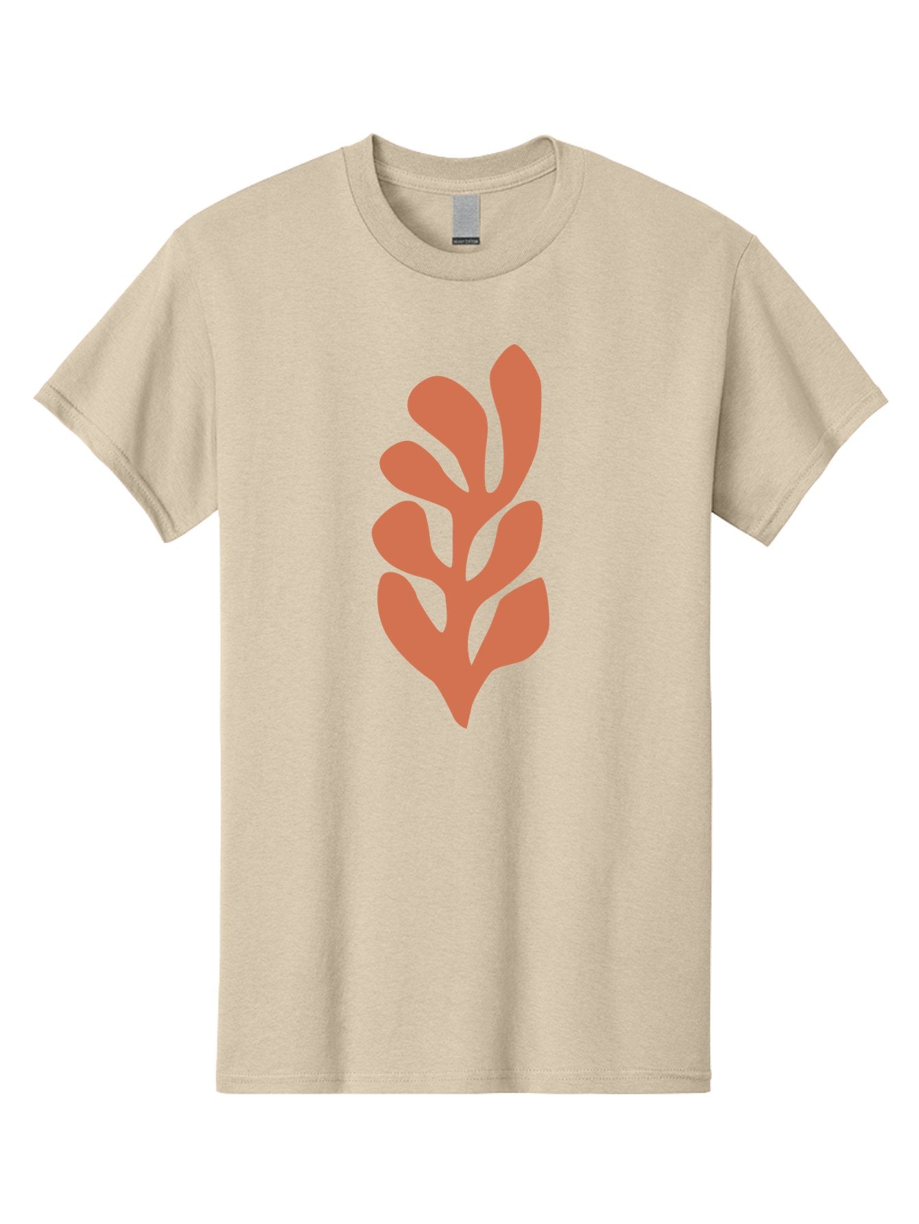 Seaweed-Silhouette-1 Men'S Graphic Tee, 100% Cotton, Comfortable Casual Summer Wear, Machine Washable, Pink Seaweed Illustration, Coral Reef, Ocean Flora, Underwater Plants, Aquatic Life, Coral Seaweed Aab633 9