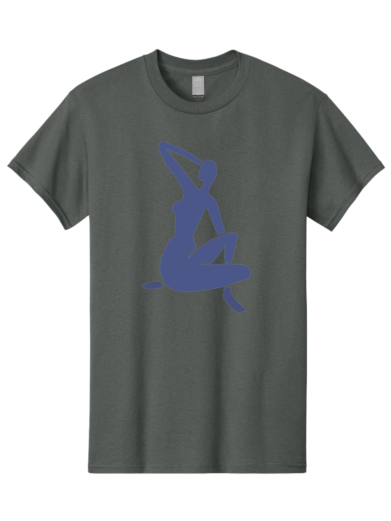 Yoga-Woman Men'S Graphic Tee, 100% Cotton, Comfortable Casual Summer Wear, Machine Washable, Yoga, Meditation, Fitness, Wellness, Flexibility, Balance, Mindfulness, Relaxation, Serene Pose, Fit Woman Aab641