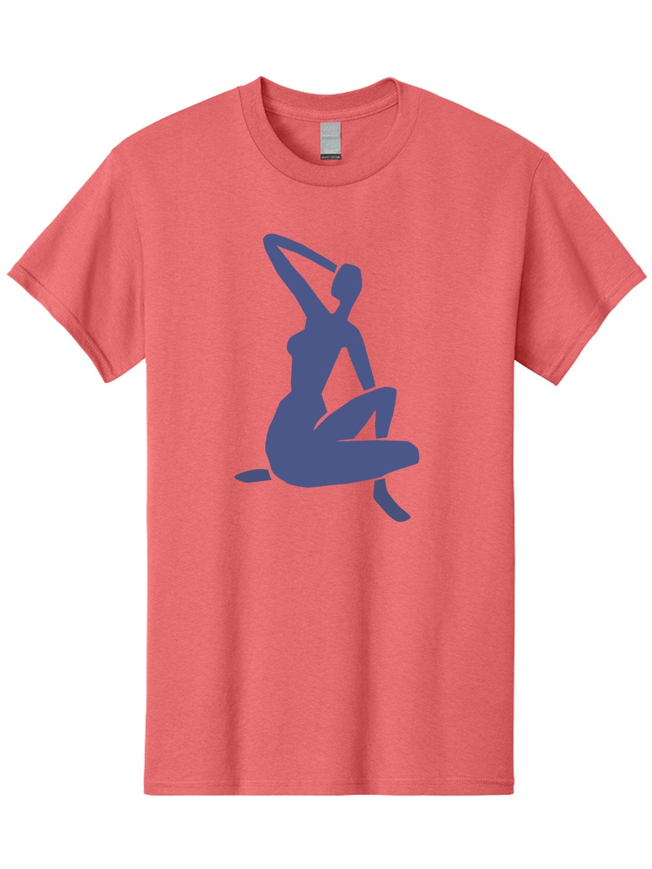 Yoga-Woman Men'S Graphic Tee, 100% Cotton, Comfortable Casual Summer Wear, Machine Washable, Yoga, Meditation, Fitness, Wellness, Flexibility, Balance, Mindfulness, Relaxation, Serene Pose, Fit Woman Aab641 4