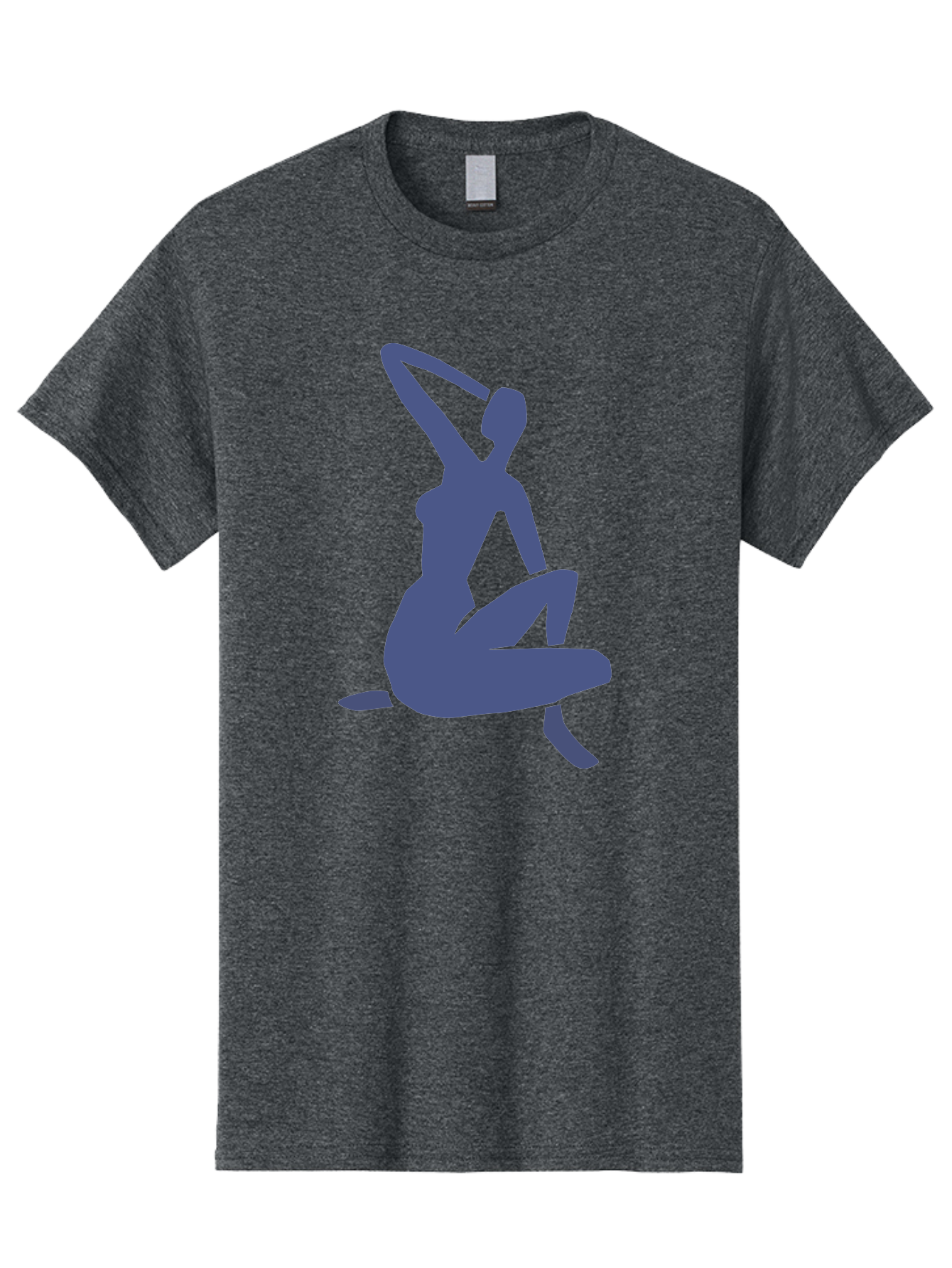 Yoga-Woman Men'S Graphic Tee, 100% Cotton, Comfortable Casual Summer Wear, Machine Washable, Yoga, Meditation, Fitness, Wellness, Flexibility, Balance, Mindfulness, Relaxation, Serene Pose, Fit Woman Aab641 11