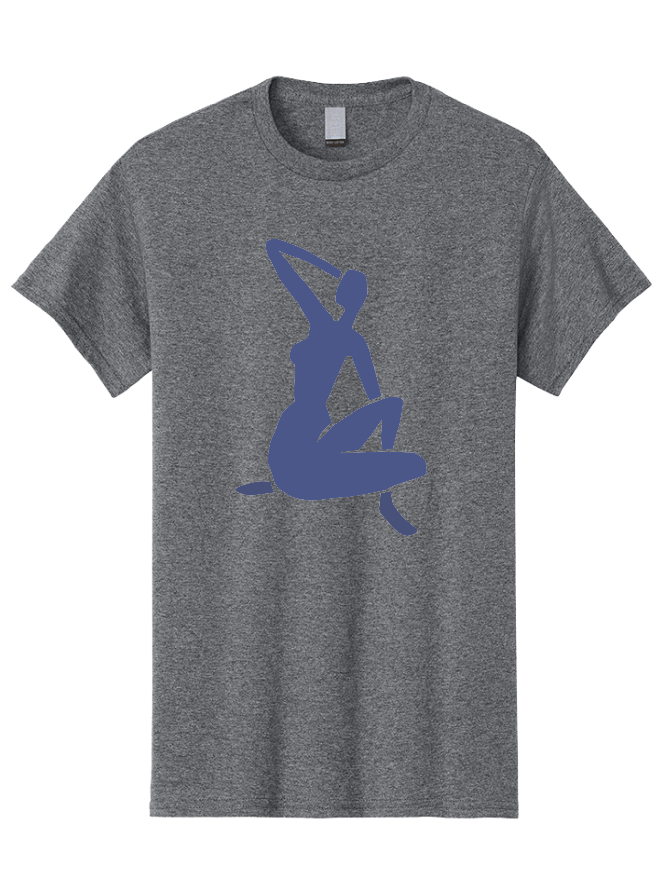 Yoga-Woman Men'S Graphic Tee, 100% Cotton, Comfortable Casual Summer Wear, Machine Washable, Yoga, Meditation, Fitness, Wellness, Flexibility, Balance, Mindfulness, Relaxation, Serene Pose, Fit Woman Aab641 7