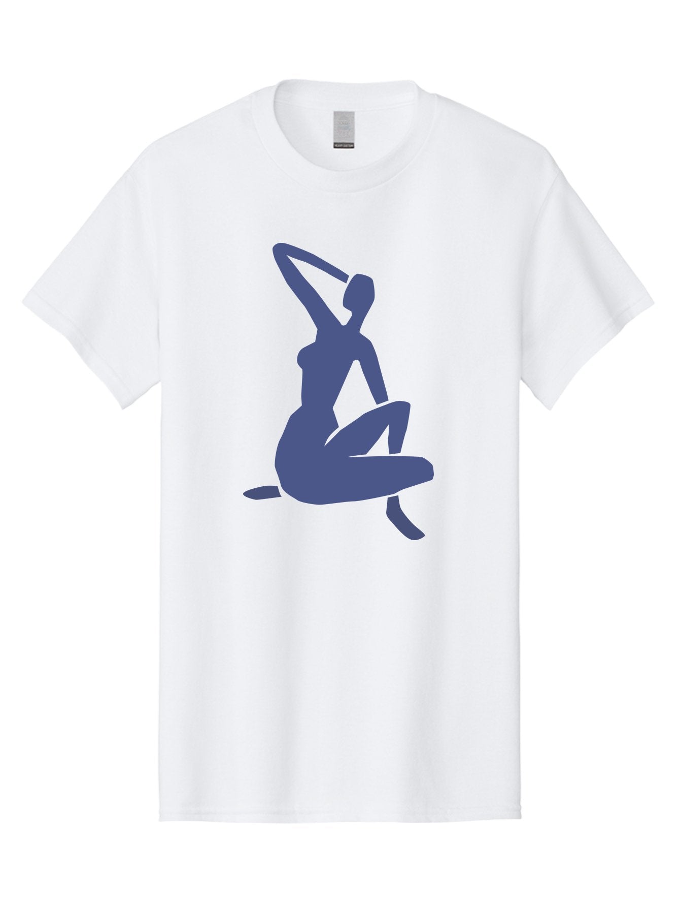 Yoga-Woman Men'S Graphic Tee, 100% Cotton, Comfortable Casual Summer Wear, Machine Washable, Yoga, Meditation, Fitness, Wellness, Flexibility, Balance, Mindfulness, Relaxation, Serene Pose, Fit Woman Aab641 10