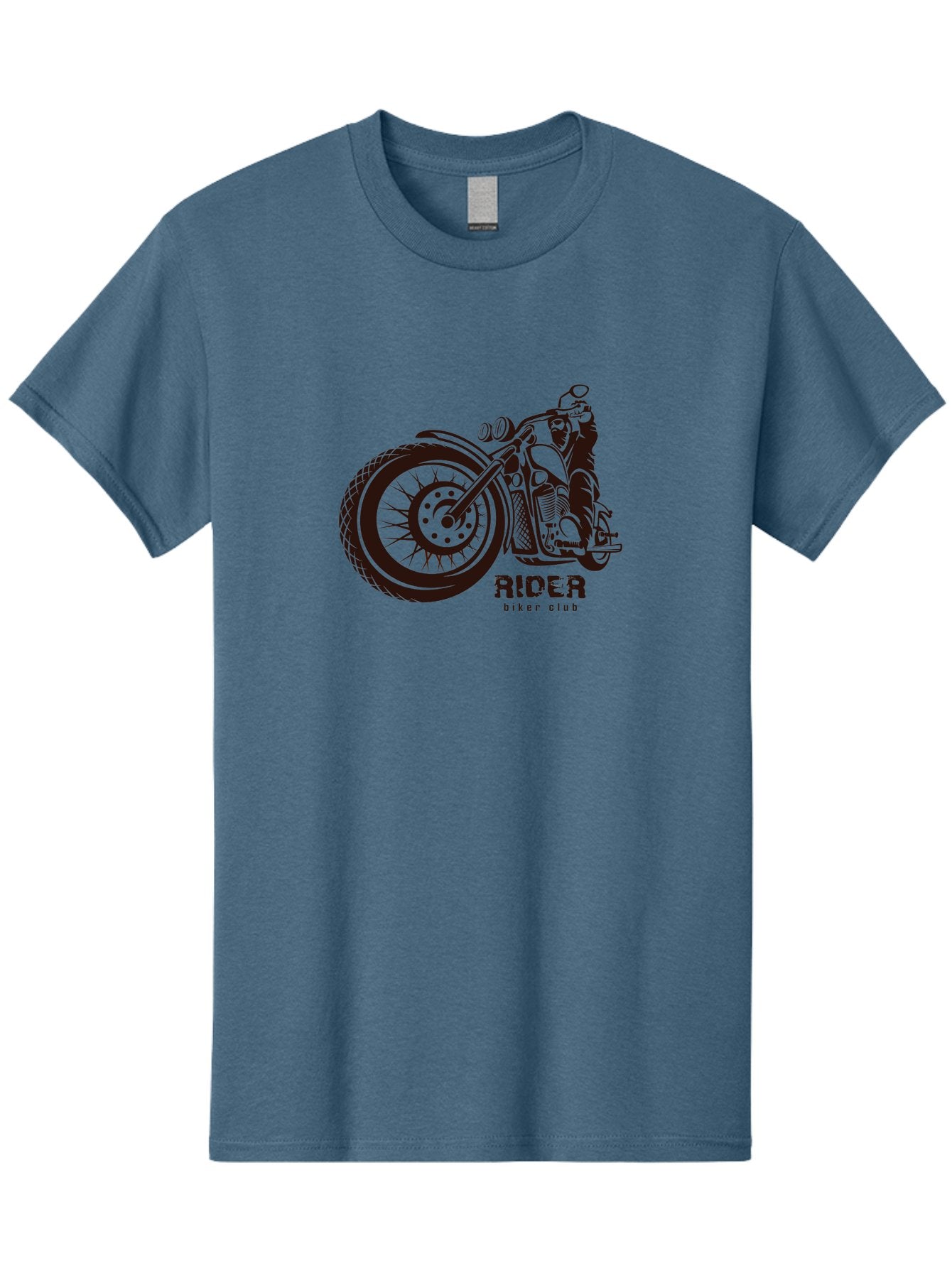 Rider-Biker-Club Men'S Graphic Tee, 100% Cotton, Comfortable Casual Summer Wear, Machine Washable, Motorcycle Club, Biker Culture, Vintage Bike, Rider Logo, Motorcycle Design, Biker Gang, Retro Motorcycle, Biker Apparel Aab645 9
