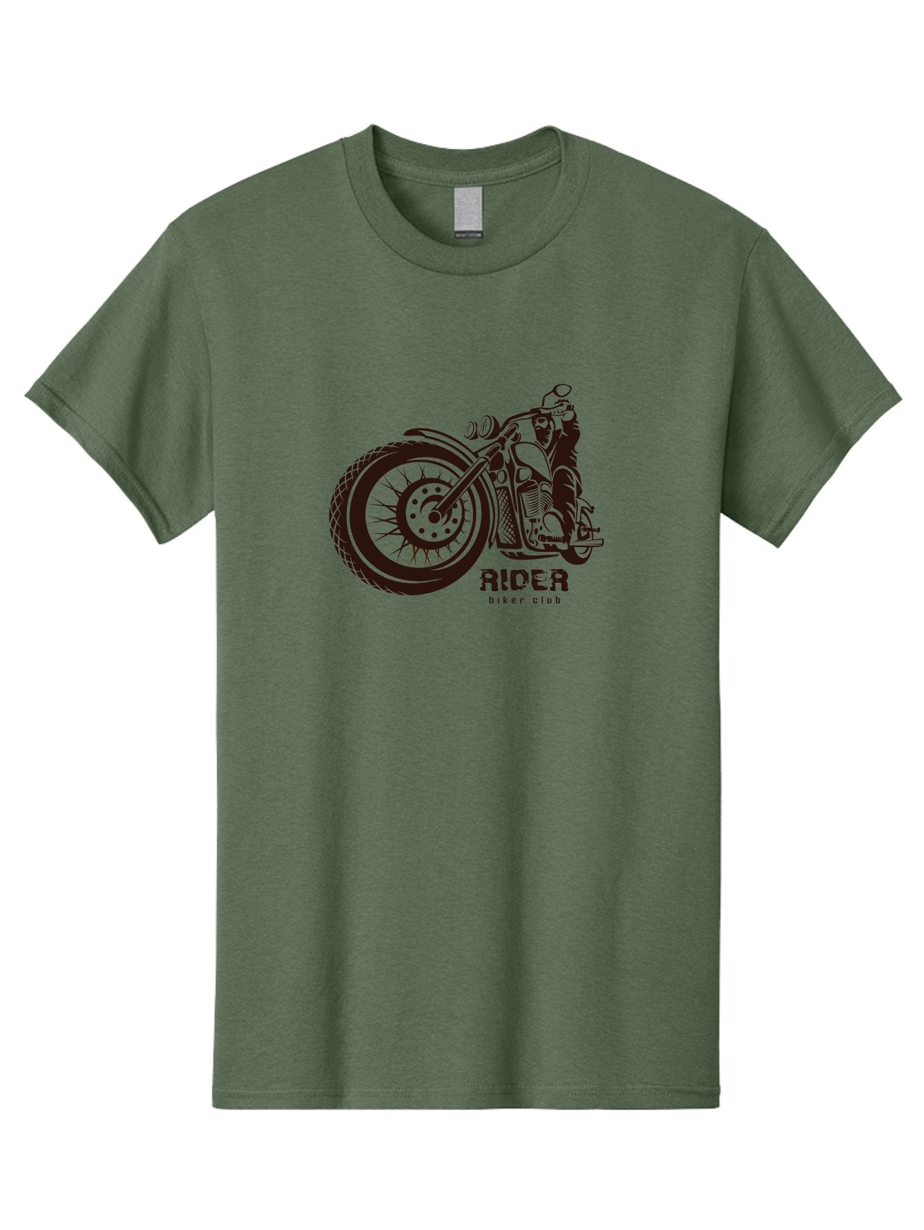 Rider-Biker-Club Men'S Graphic Tee, 100% Cotton, Comfortable Casual Summer Wear, Machine Washable, Motorcycle Club, Biker Culture, Vintage Bike, Rider Logo, Motorcycle Design, Biker Gang, Retro Motorcycle, Biker Apparel Aab645 14
