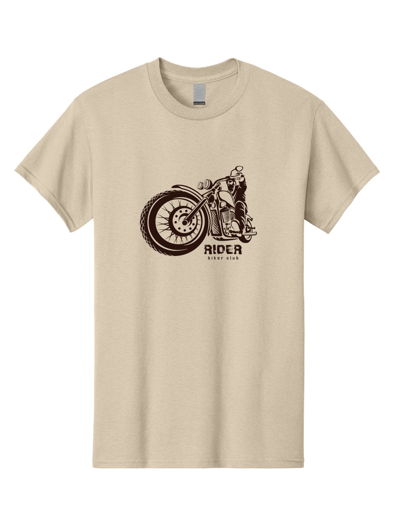 Rider-Biker-Club Men'S Graphic Tee, 100% Cotton, Comfortable Casual Summer Wear, Machine Washable, Motorcycle Club, Biker Culture, Vintage Bike, Rider Logo, Motorcycle Design, Biker Gang, Retro Motorcycle, Biker Apparel Aab645 10