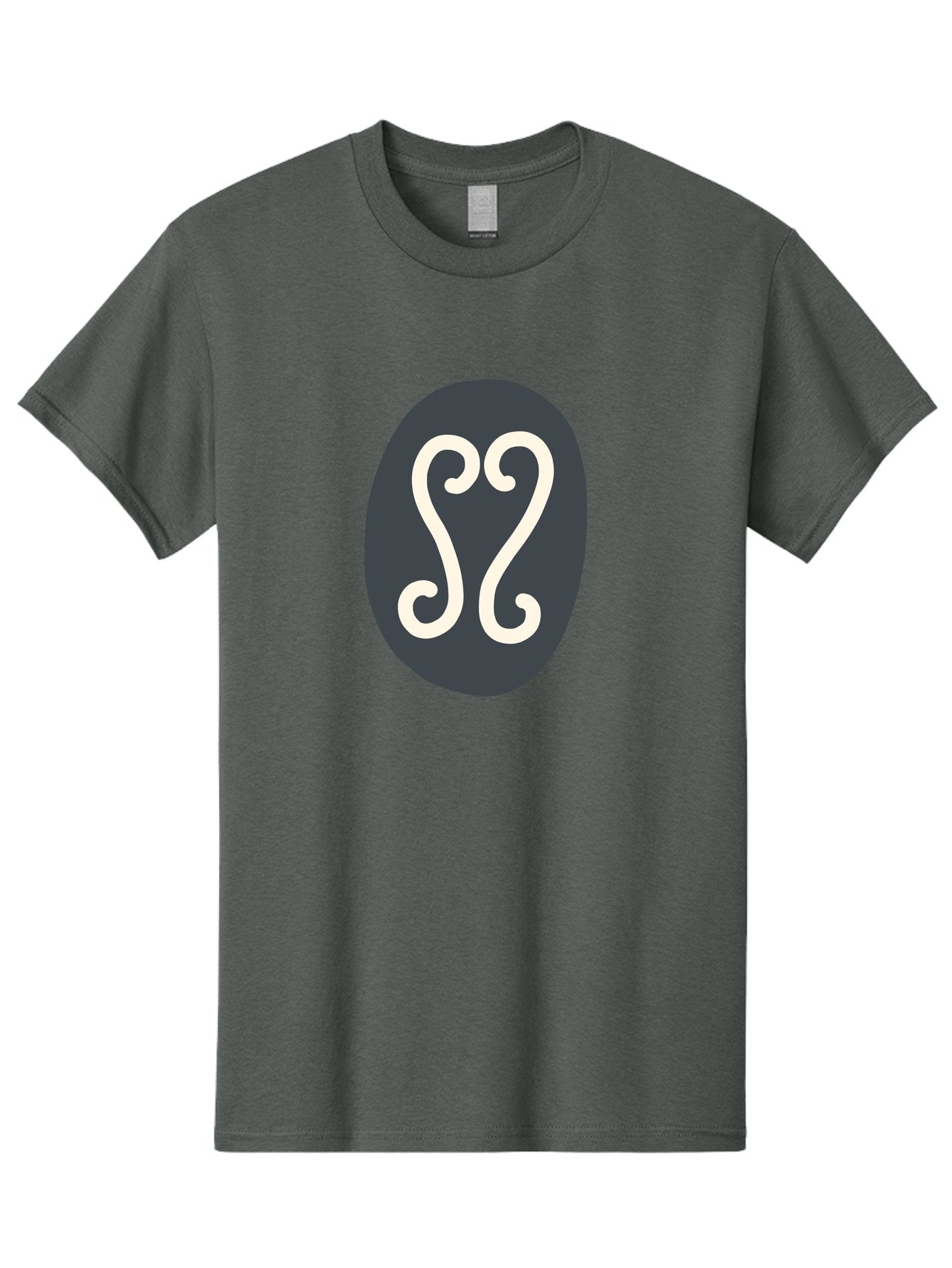 Cancer-Zodiac-Symbol Men'S Graphic Tee, 100% Cotton, Comfortable Casual Summer Wear, Machine Washable, Cancer Zodiac Sign, Astrology Symbol, Horoscope Icon, Simple Design, Minimalist Art, Esoteric Symbolism, Mystical Sign Aab677 10