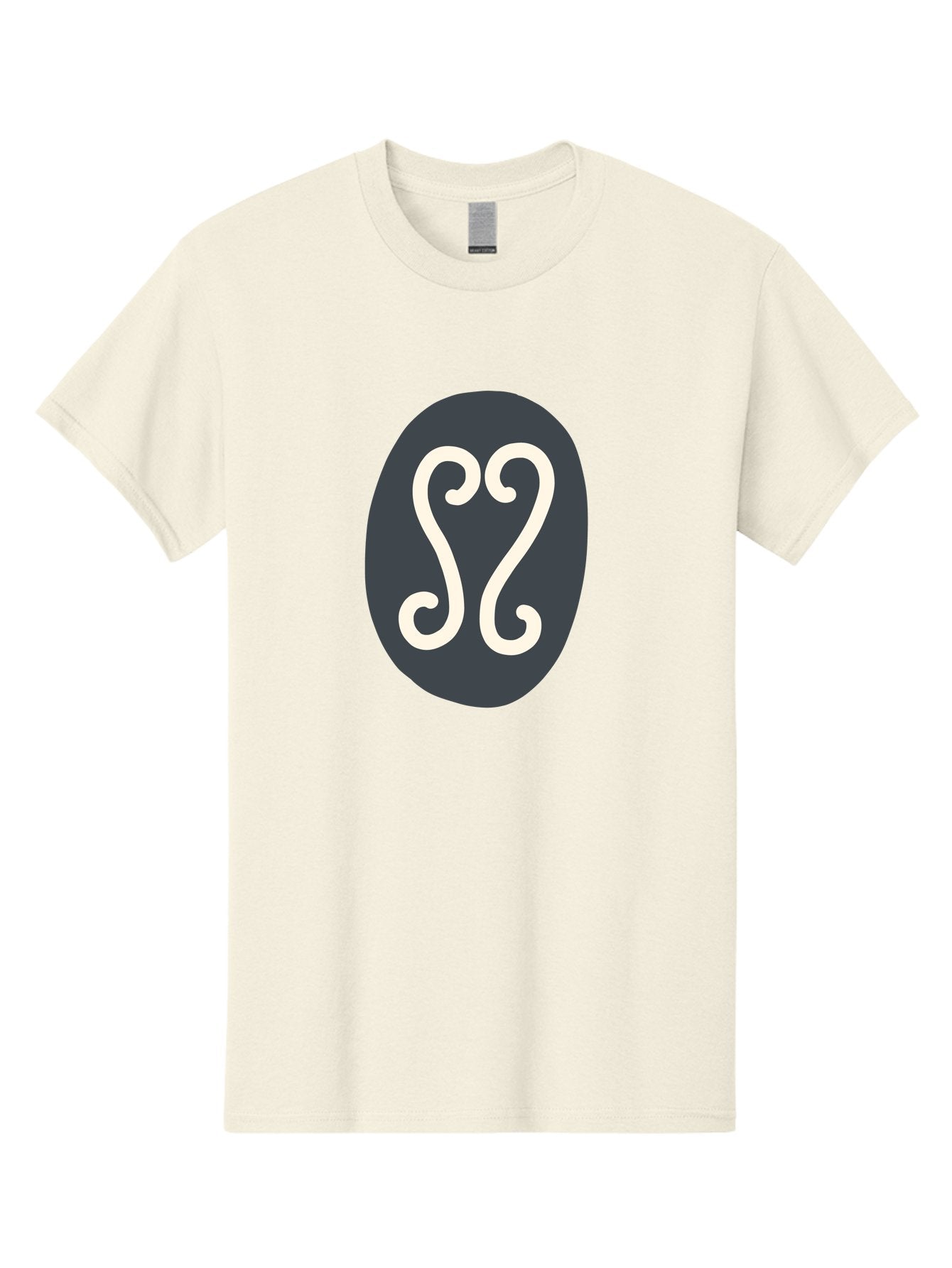 Cancer-Zodiac-Symbol Men'S Graphic Tee, 100% Cotton, Comfortable Casual Summer Wear, Machine Washable, Cancer Zodiac Sign, Astrology Symbol, Horoscope Icon, Simple Design, Minimalist Art, Esoteric Symbolism, Mystical Sign Aab677 7