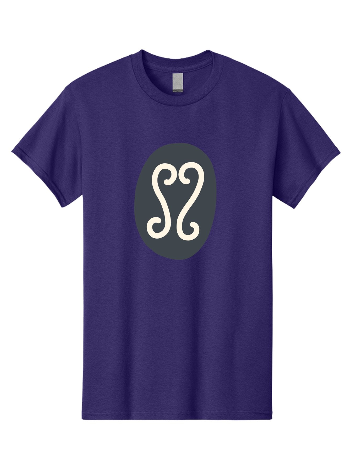 Cancer-Zodiac-Symbol Men'S Graphic Tee, 100% Cotton, Comfortable Casual Summer Wear, Machine Washable, Cancer Zodiac Sign, Astrology Symbol, Horoscope Icon, Simple Design, Minimalist Art, Esoteric Symbolism, Mystical Sign Aab677 12