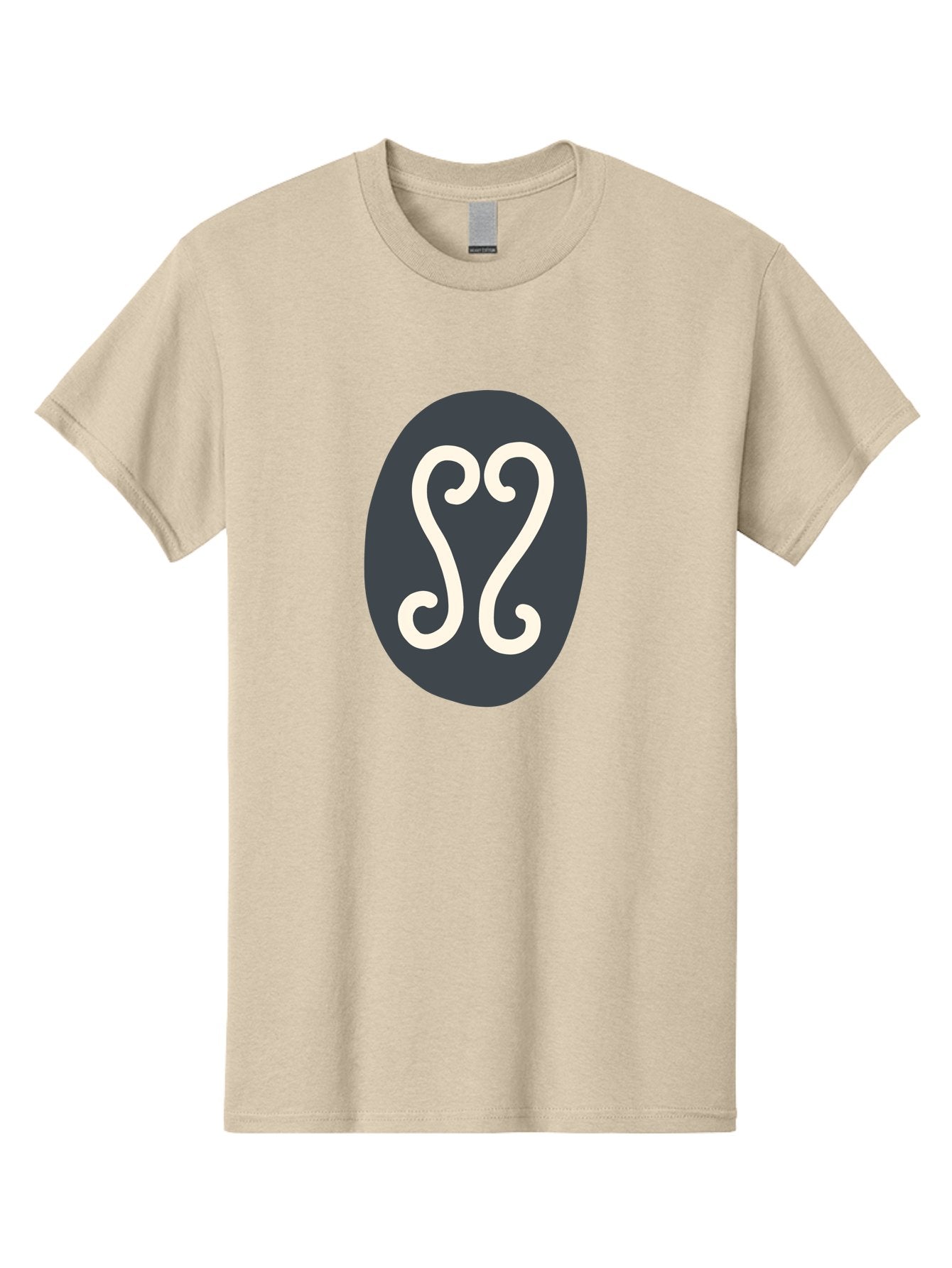 Cancer-Zodiac-Symbol Men'S Graphic Tee, 100% Cotton, Comfortable Casual Summer Wear, Machine Washable, Cancer Zodiac Sign, Astrology Symbol, Horoscope Icon, Simple Design, Minimalist Art, Esoteric Symbolism, Mystical Sign Aab677 14