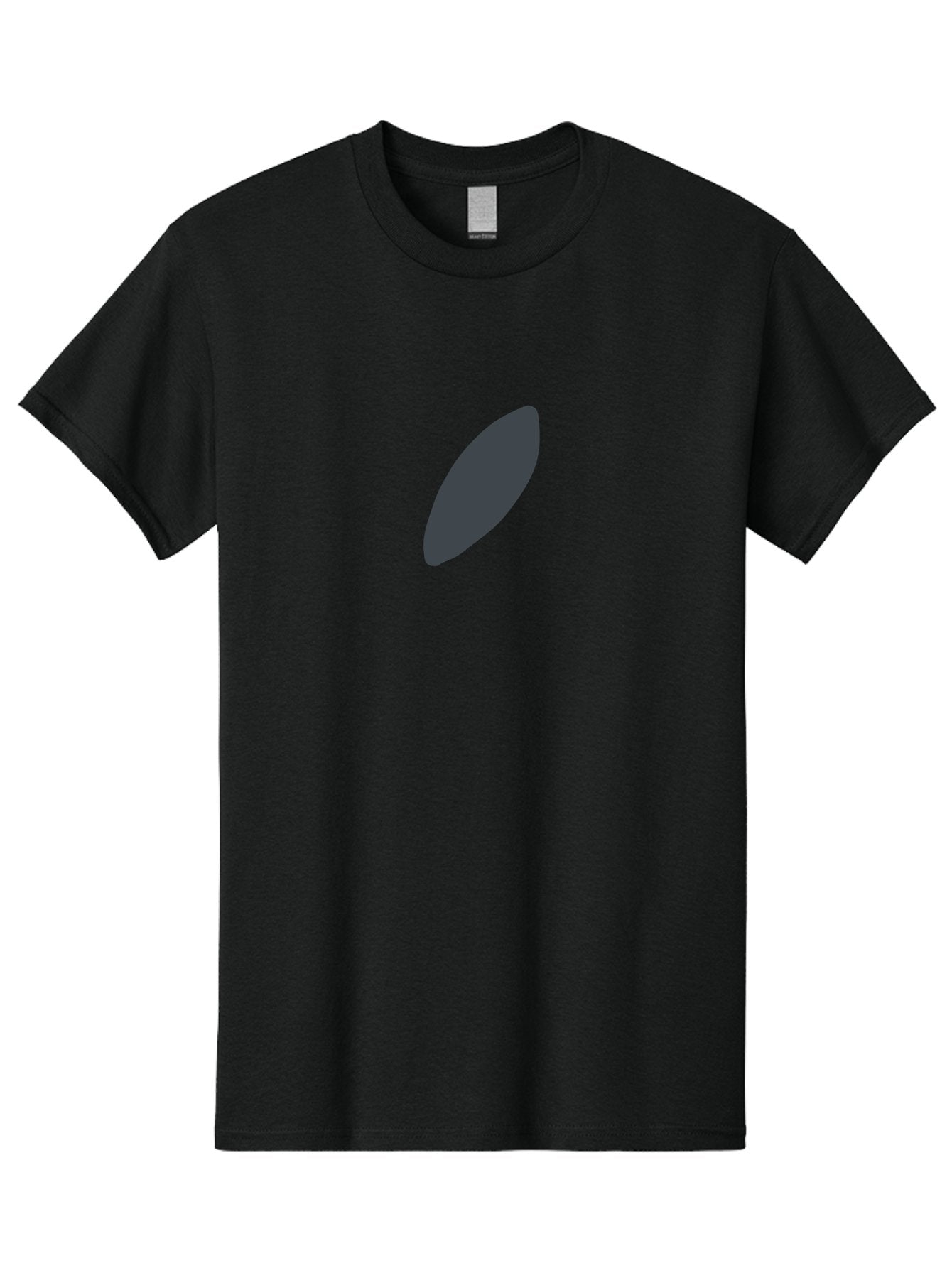 Dark-Gray-Ellipse Men'S Graphic Tee, 100% Cotton, Comfortable Casual Summer Wear, Machine Washable, Dark Gray Oval, Simple Design, Minimalist Shape, Abstract Art, Modern Graphic, Sleek Silhouette, Geometric Form Aab688 15