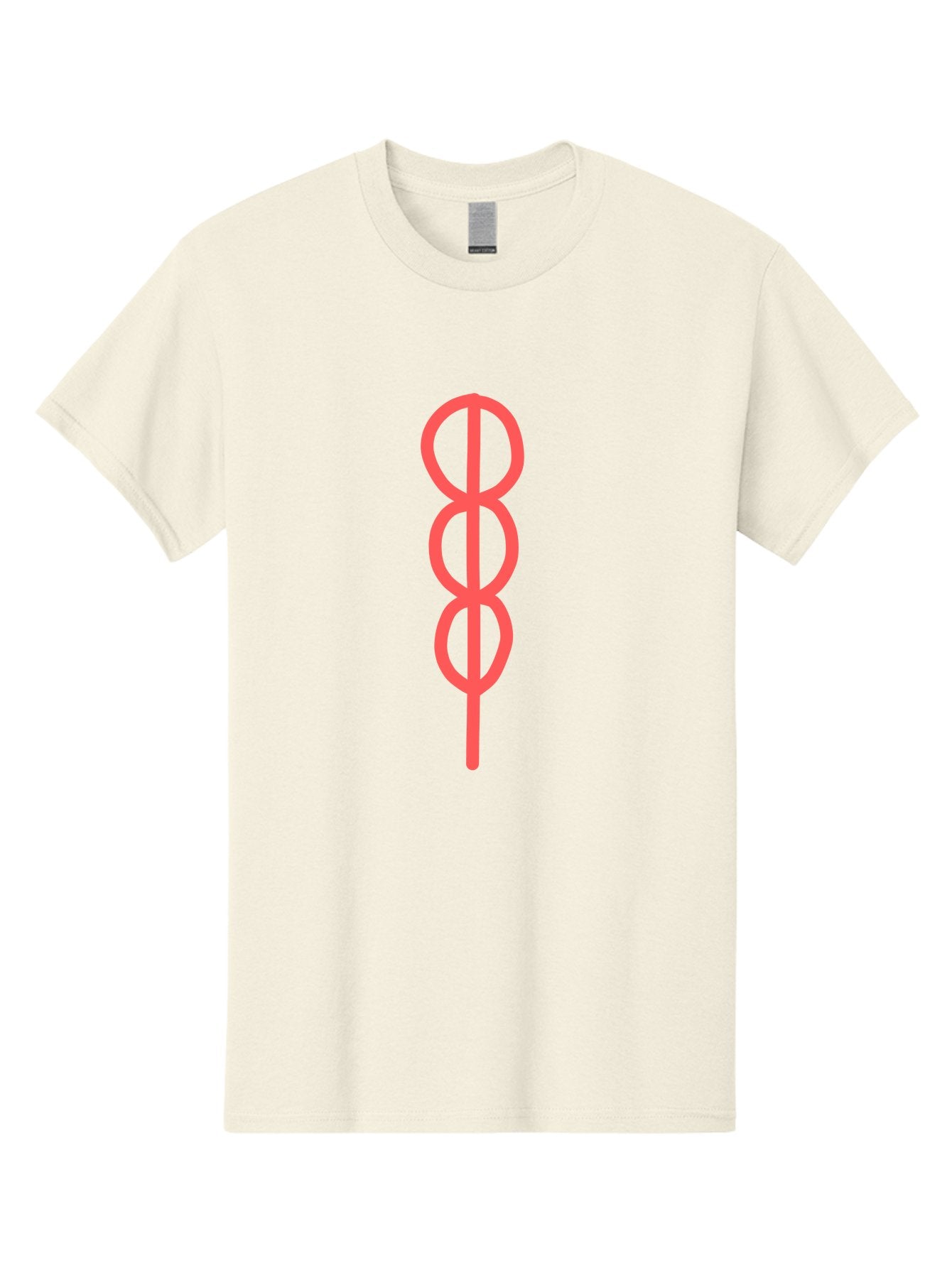 Eight-Symbol Men'S Graphic Tee, 100% Cotton, Comfortable Casual Summer Wear, Machine Washable, Psychedelic Symbol, Infinity Symbol, Number 8, Spiral Pattern, Abstract Design, Geometric Shape, Symbolic Art, Retro Aesthetic, Modern Graphic Aab696 9