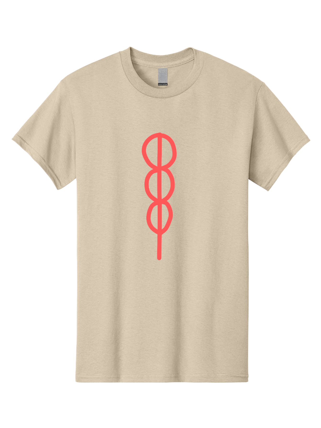 Eight-Symbol Men'S Graphic Tee, 100% Cotton, Comfortable Casual Summer Wear, Machine Washable, Psychedelic Symbol, Infinity Symbol, Number 8, Spiral Pattern, Abstract Design, Geometric Shape, Symbolic Art, Retro Aesthetic, Modern Graphic Aab696 21
