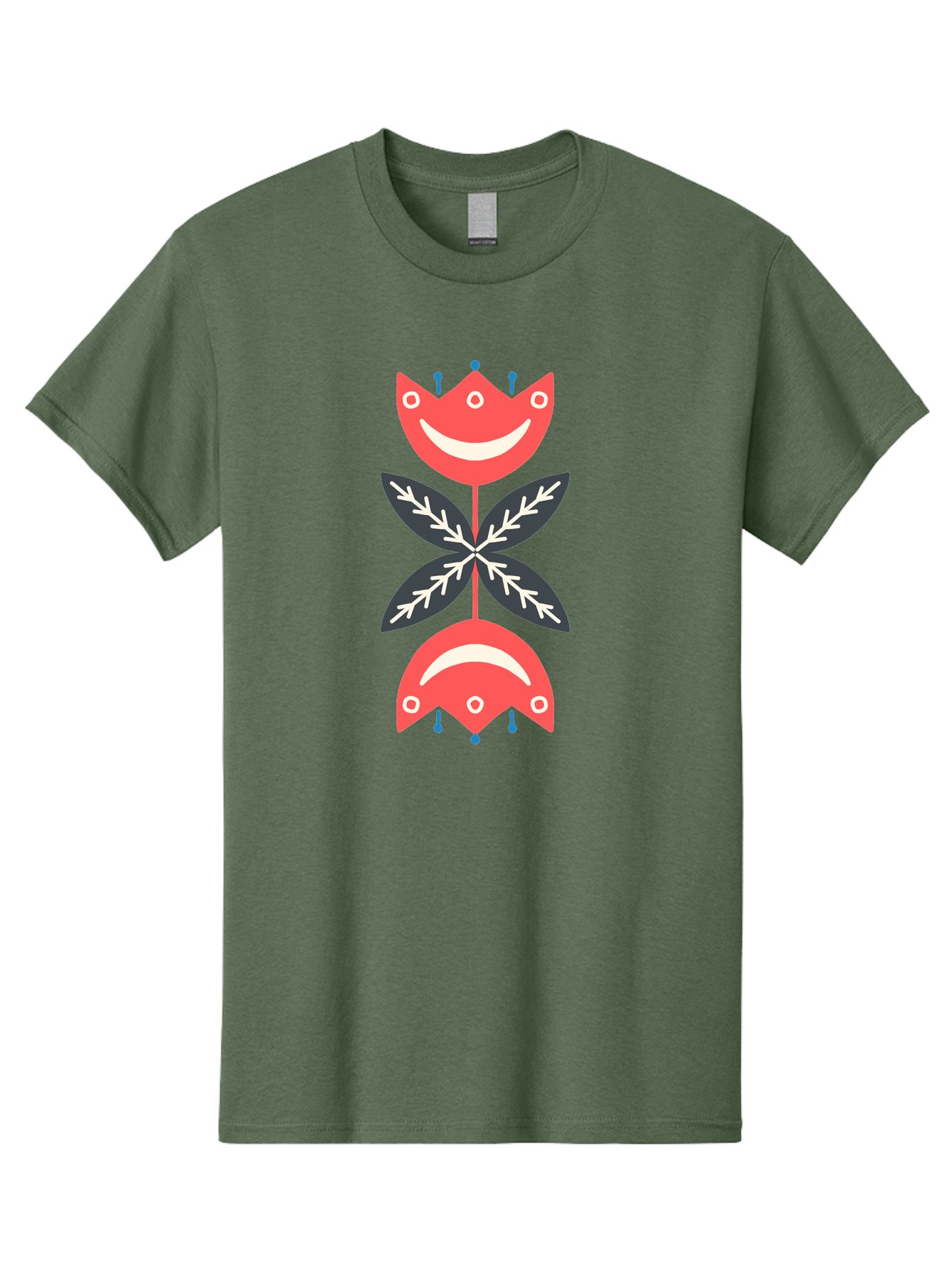 Flower-Face Men'S Graphic Tee, 100% Cotton, Comfortable Casual Summer Wear, Machine Washable, Red Smiley Faces, Playful Flowers, Cartoon Characters, Happy Emotions, Floral Designs, Whimsical Art, Cute Illustrations Aab729 13