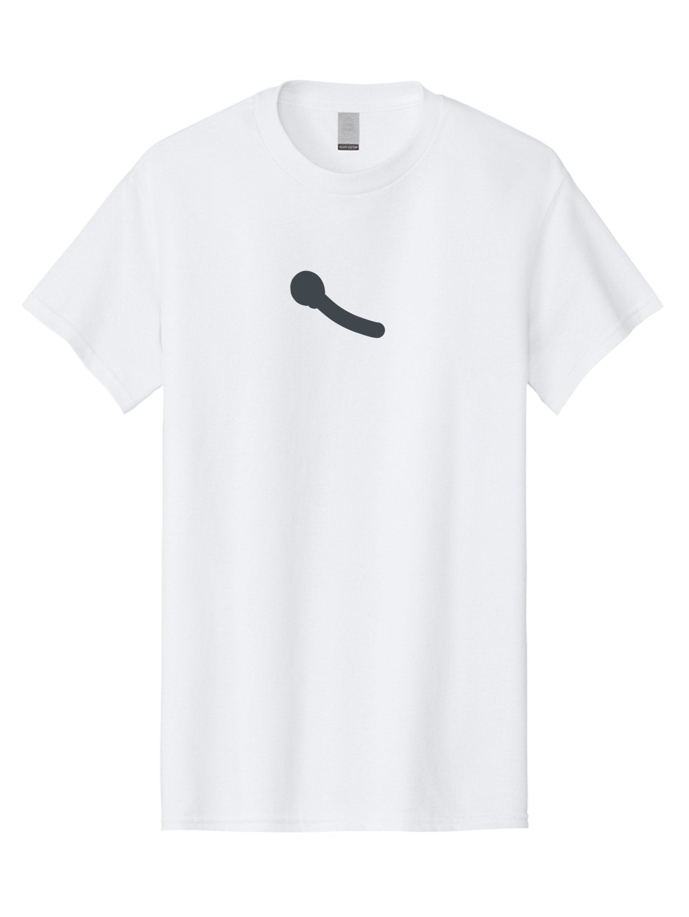 Microphone Men'S Graphic Tee, 100% Cotton, Comfortable Casual Summer Wear, Machine Washable, Dark Gray Microphone, Simple Design, Minimalistic Icon, Music Recording, Voice Capture, Podcasting Equipment Aab765 5