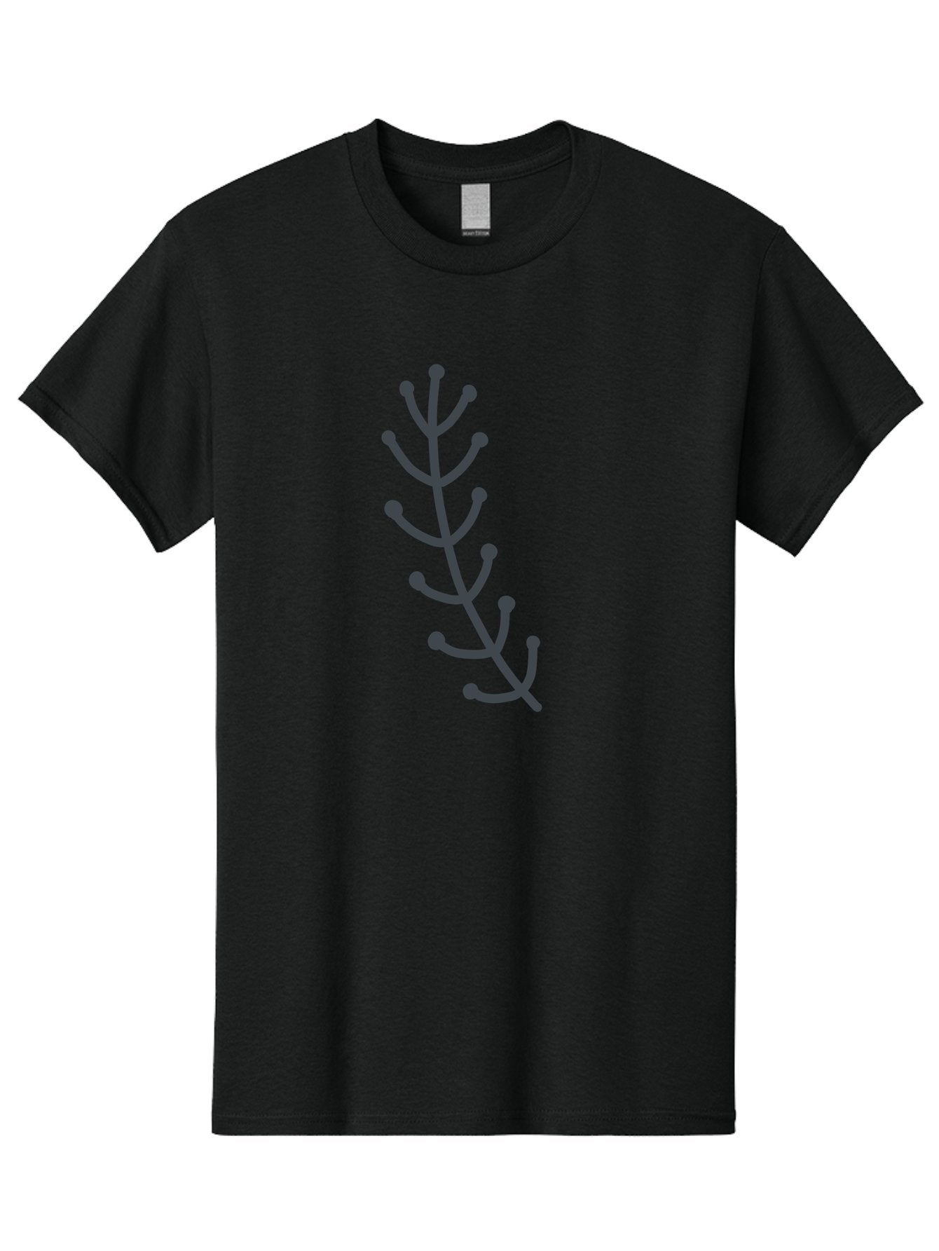 Purple-Branch Men'S Graphic Tee, 100% Cotton, Comfortable Casual Summer Wear, Machine Washable, Purple Twig, Minimalist Design, Simple Illustration, Botanical Art, Abstract Shape, Graphic Element, Digital Drawing, Stylized Branch Aab774 14