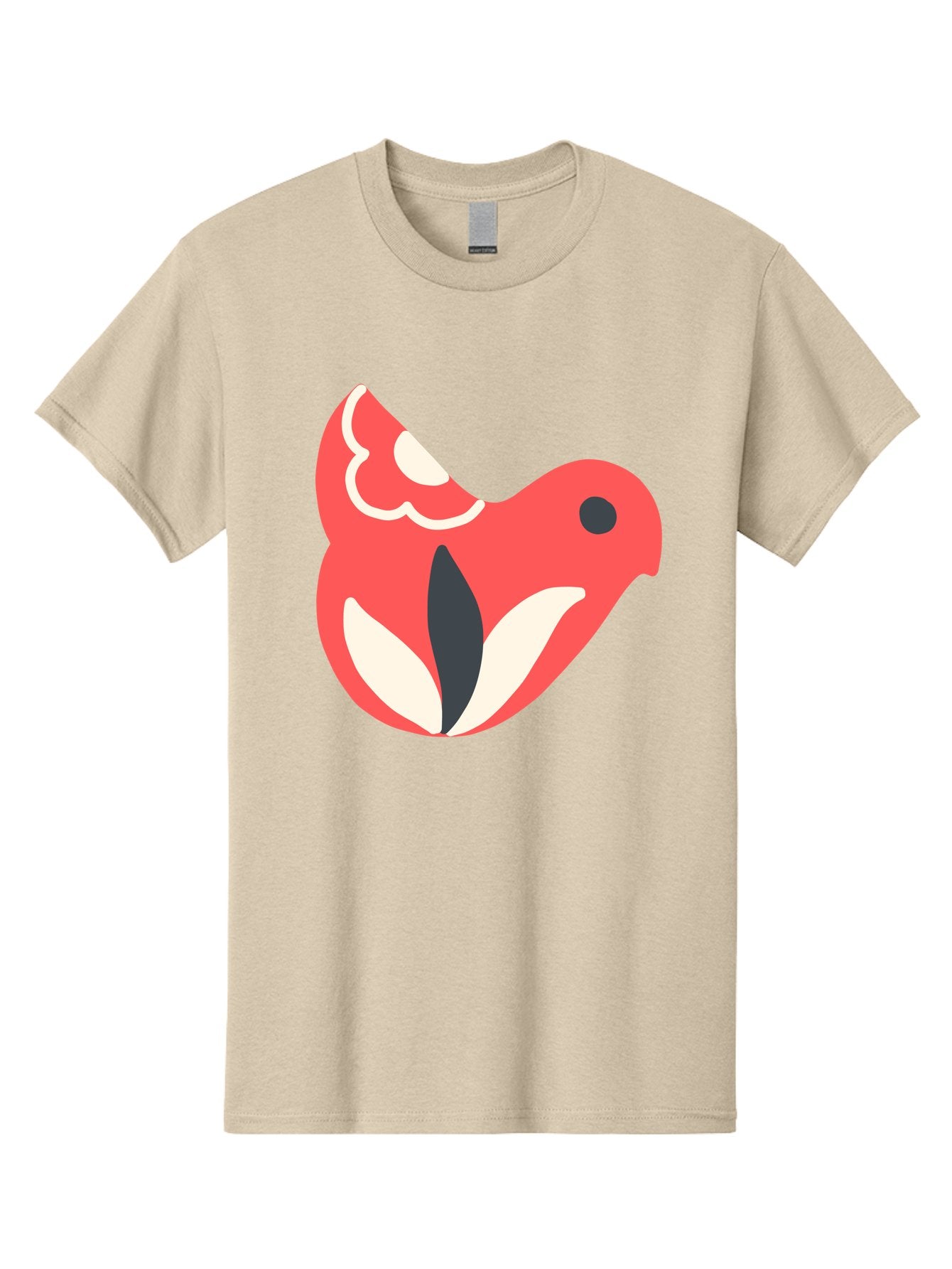 Red-Bird-1 Men'S Graphic Tee, 100% Cotton, Comfortable Casual Summer Wear, Machine Washable, Stylized Bird, Vibrant Red, Minimalist Design, Abstract Bird, Simple Logo, Cartoon Bird, Bird Icon, Modern Bird Graphic, Simple Bird Illustration, Aab778 14