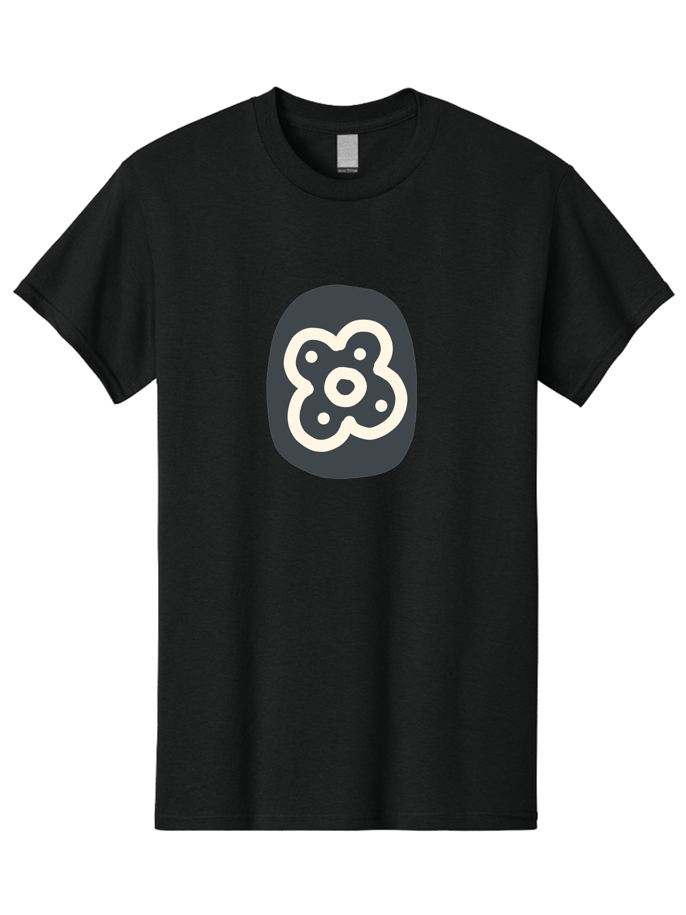Rounded-Square-Logo Men'S Graphic Tee, 100% Cotton, Comfortable Casual Summer Wear, Machine Washable, Paw Print, Dog Paw, Pet Care, Animal Tracking, Pet Grooming, Pet Accessories, Pet Love Aab791 7
