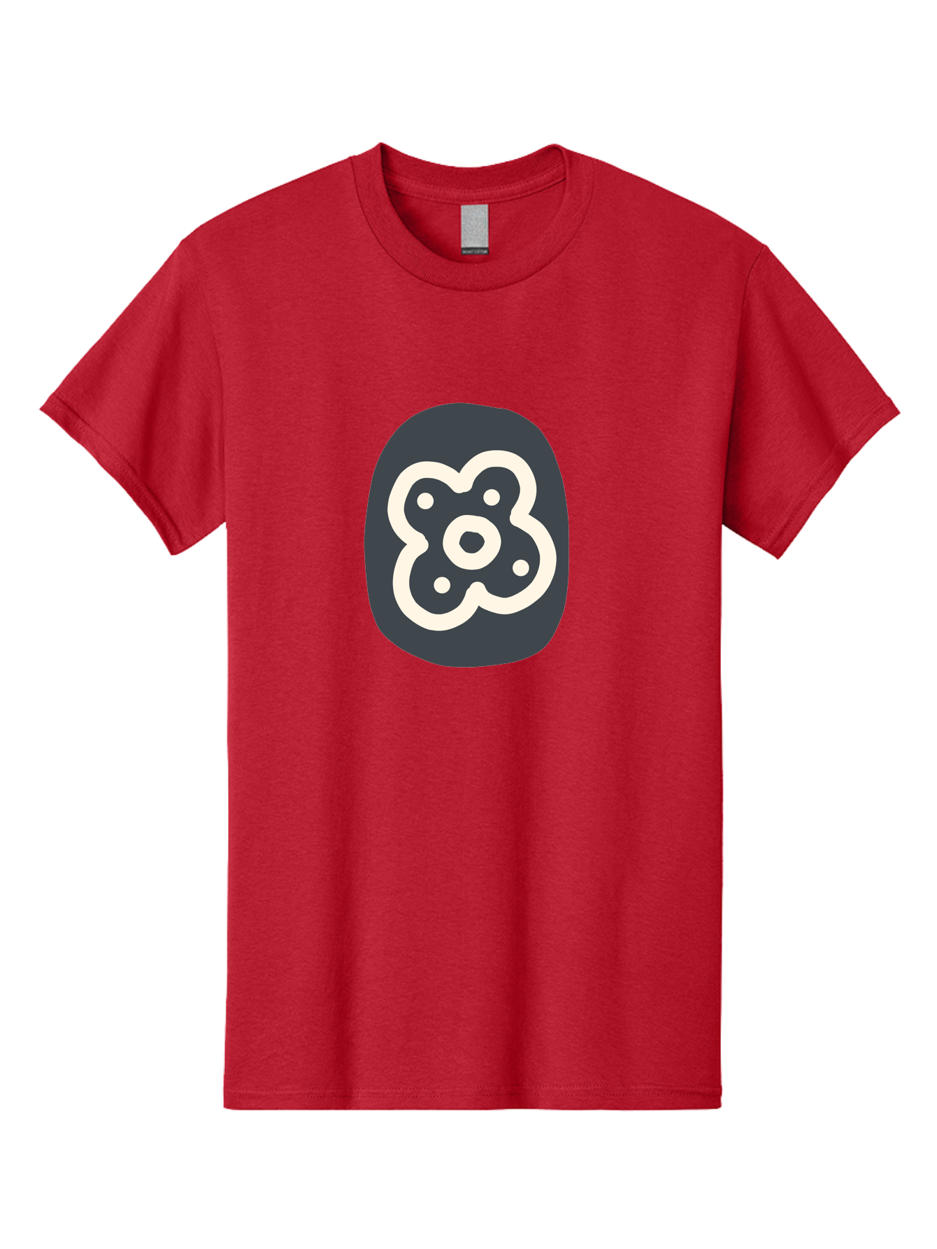 Rounded-Square-Logo Men'S Graphic Tee, 100% Cotton, Comfortable Casual Summer Wear, Machine Washable, Paw Print, Dog Paw, Pet Care, Animal Tracking, Pet Grooming, Pet Accessories, Pet Love Aab791 25