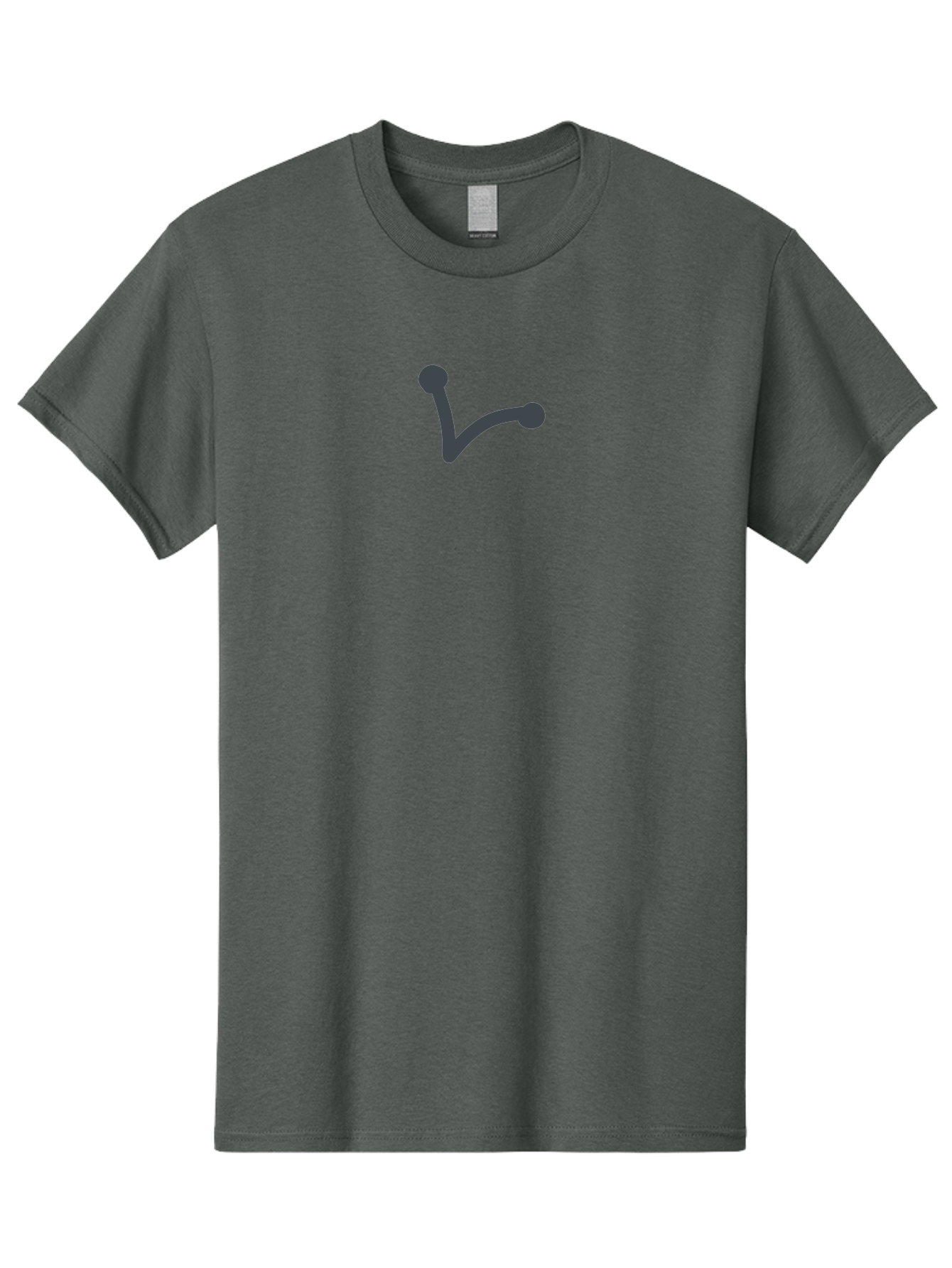 Tick-Mark Men'S Graphic Tee, 100% Cotton, Comfortable Casual Summer Wear, Machine Washable, Checkmark Symbol, Validation Mark, Confirmation Sign, Success Indicator, Approval Icon, Simple Design, Minimalist Style Aab805