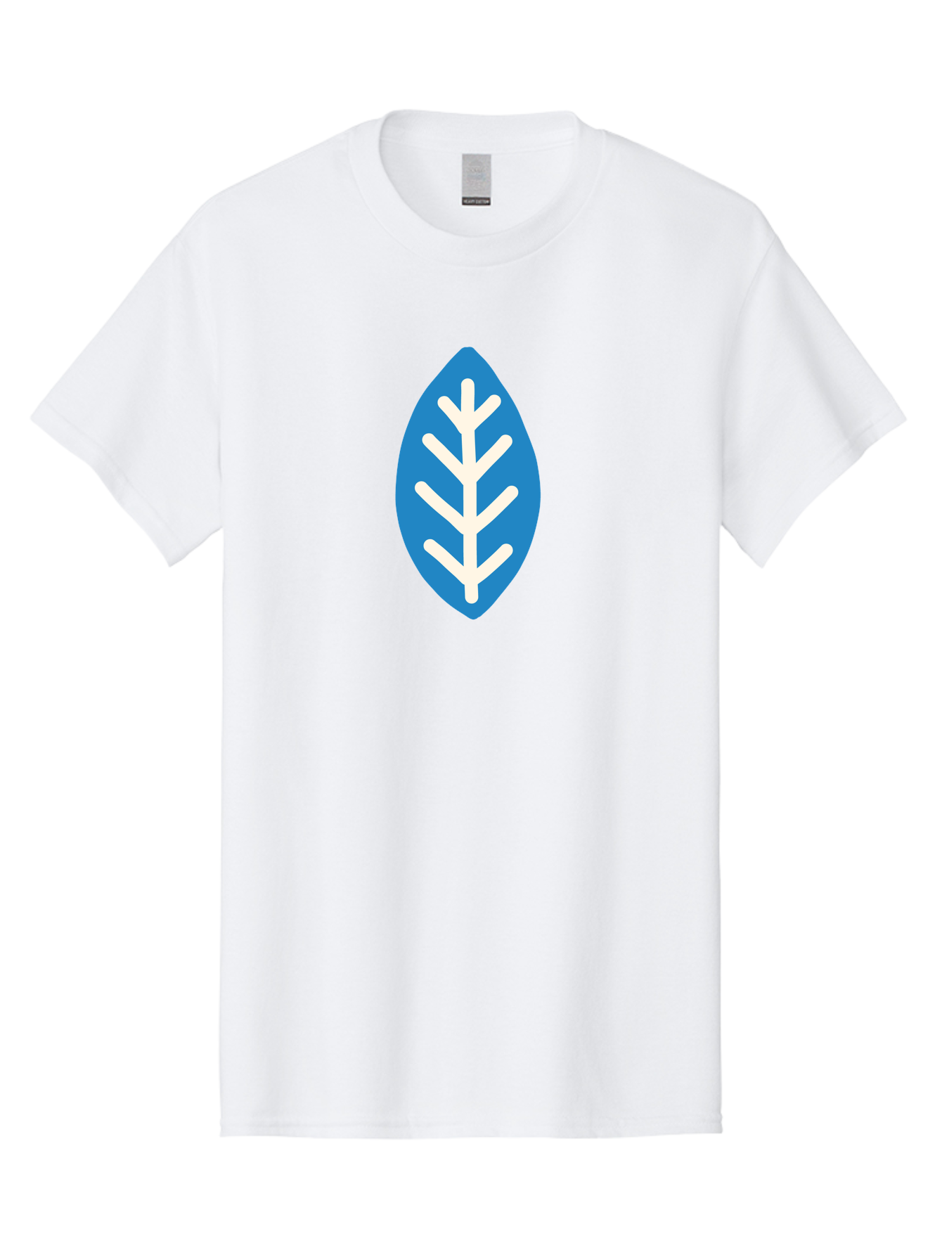 White-Leaf Men'S Graphic Tee, 100% Cotton, Comfortable Casual Summer Wear, Machine Washable, White Branch, Leaf Symbol, Nature Icon, Simple Design, Minimalistic Art, Eco-Friendly Logo, Stylized Leaf Aab817 15
