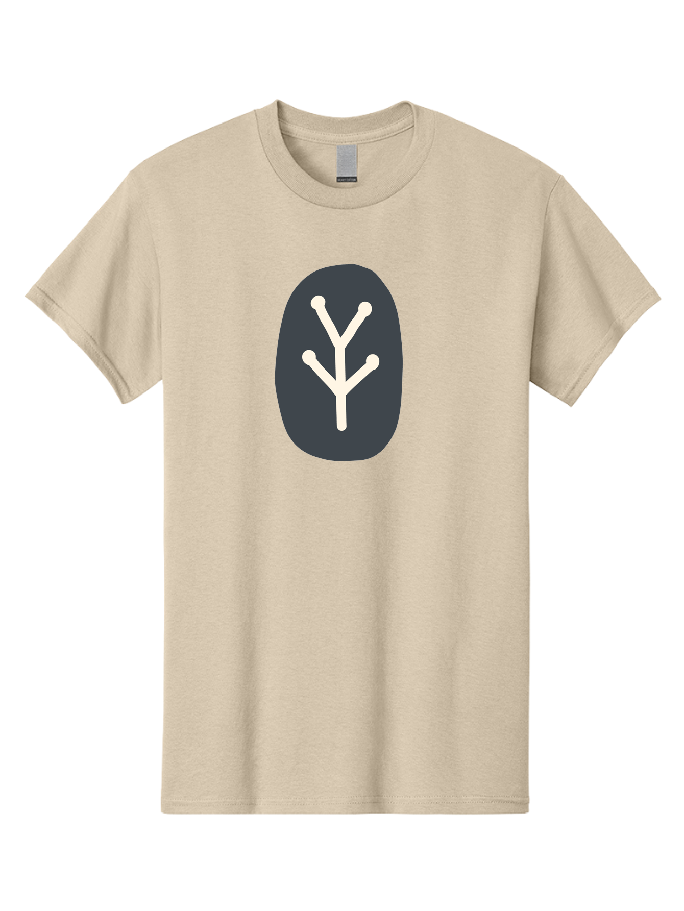 Y-Symbol Men'S Graphic Tee, 100% Cotton, Comfortable Casual Summer Wear, Machine Washable, White Y Symbol, Minimalist Design, Simple Icon, Abstract Logo, Stylized Letter, Modern Graphic Aab818 3