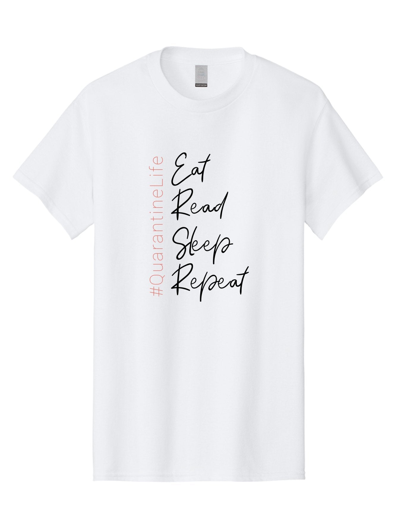Eat-Read-Sleep-Repeat Men'S Graphic Tee, 100% Cotton, Comfortable Casual Summer Wear, Machine Washable, Book Lovers, Reading Quotes, Eat Read Sleep Repeat, Inspirational Quotes, Bookworms, Reading Habits, Book Quotes, Literature Lovers, Aab902