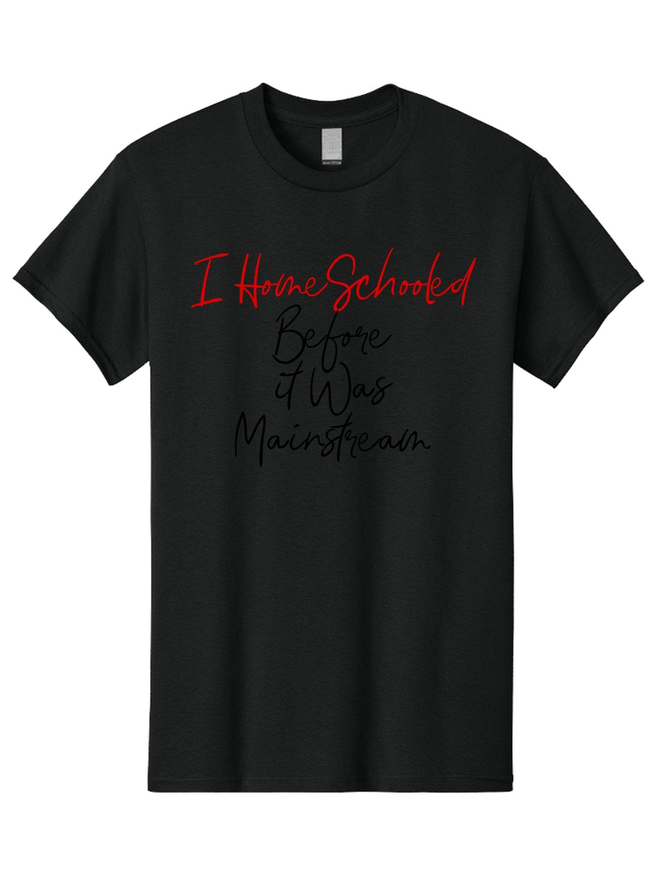 I-Homeschooled-Before-It-Was-Mainstream Men'S Graphic Tee, 100% Cotton, Comfortable Casual Summer Wear, Machine Washable, Homeschooling, Alternative Education, Non-Traditional Learning, Homeschooling Benefits, Educational Freedom, Aab905 7