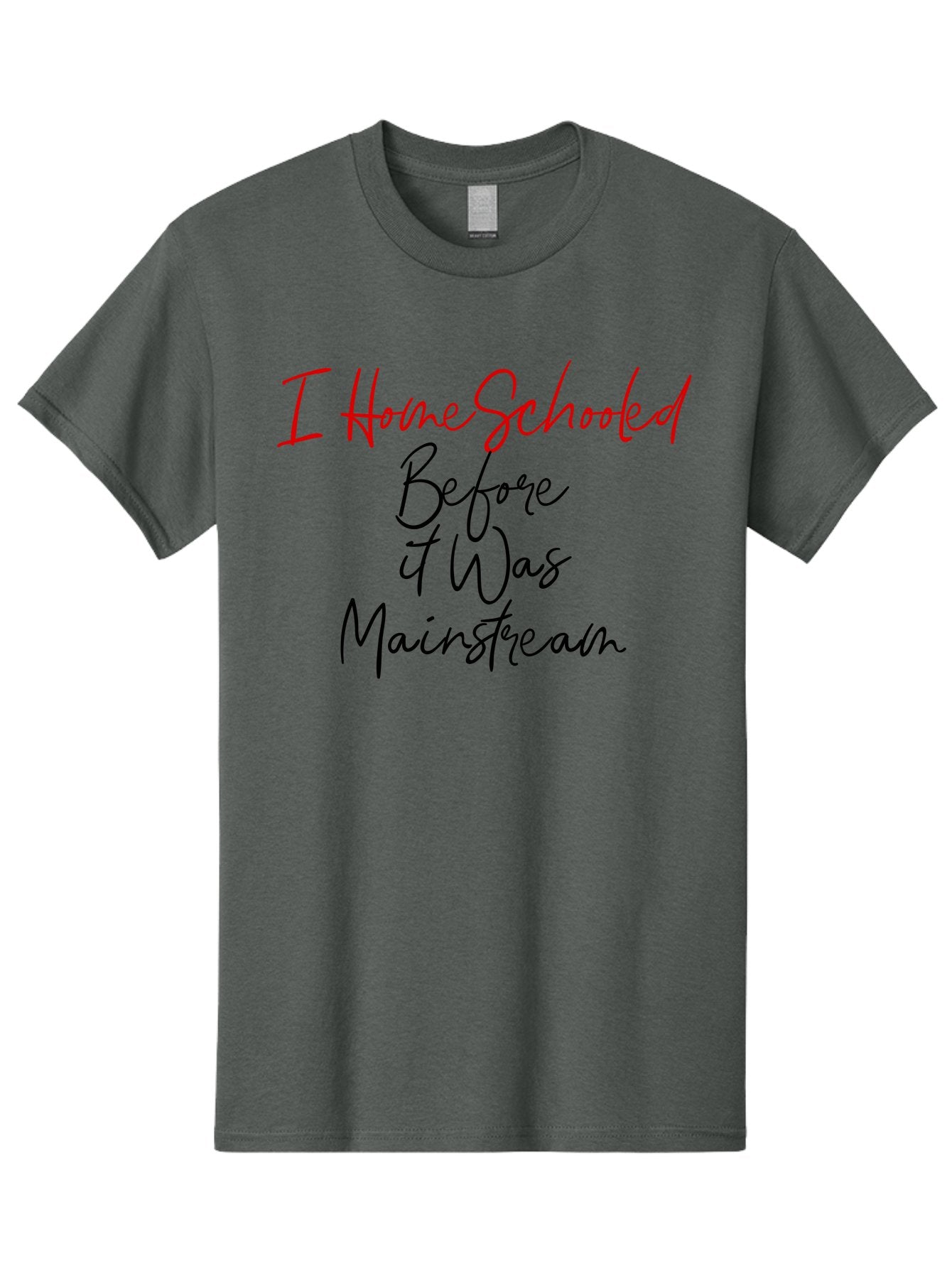 I-Homeschooled-Before-It-Was-Mainstream Men'S Graphic Tee, 100% Cotton, Comfortable Casual Summer Wear, Machine Washable, Homeschooling, Alternative Education, Non-Traditional Learning, Homeschooling Benefits, Educational Freedom, Aab905 3