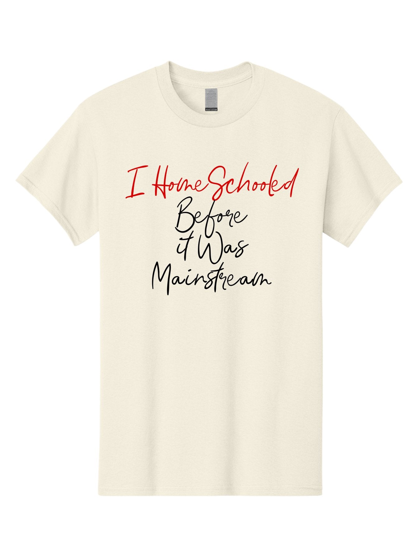 I-Homeschooled-Before-It-Was-Mainstream Men'S Graphic Tee, 100% Cotton, Comfortable Casual Summer Wear, Machine Washable, Homeschooling, Alternative Education, Non-Traditional Learning, Homeschooling Benefits, Educational Freedom, Aab905 8