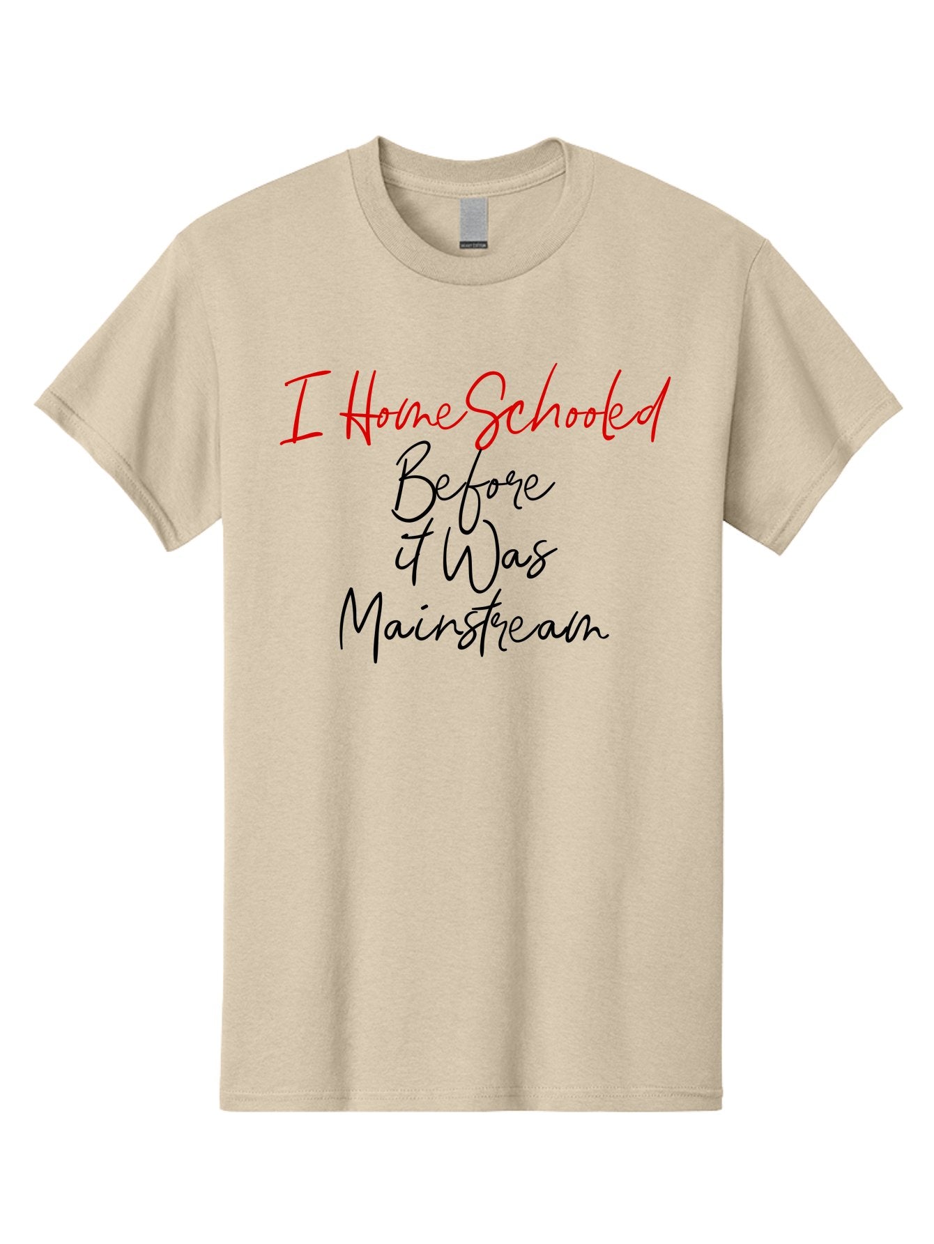 I-Homeschooled-Before-It-Was-Mainstream Men'S Graphic Tee, 100% Cotton, Comfortable Casual Summer Wear, Machine Washable, Homeschooling, Alternative Education, Non-Traditional Learning, Homeschooling Benefits, Educational Freedom, Aab905 13