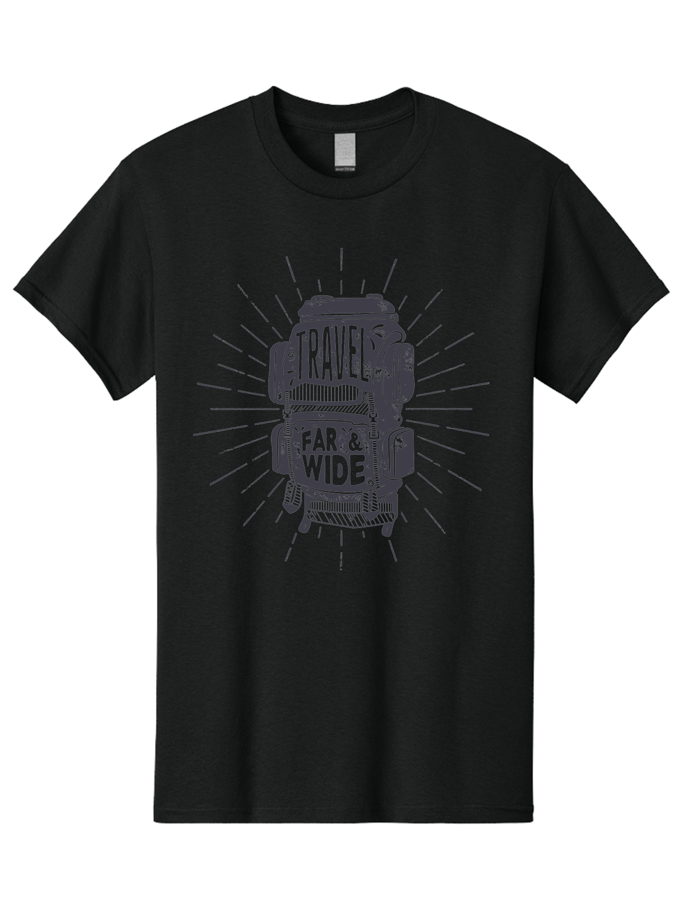 Travel-Far-Wide-1 Men'S Graphic Tee, 100% Cotton, Comfortable Casual Summer Wear, Machine Washable, Travel Inspiration, Adventure Travel, Wanderlust, Travel Bags, Adventure Seeking, Exploration, Travel Accessories, Journey Aab956 7