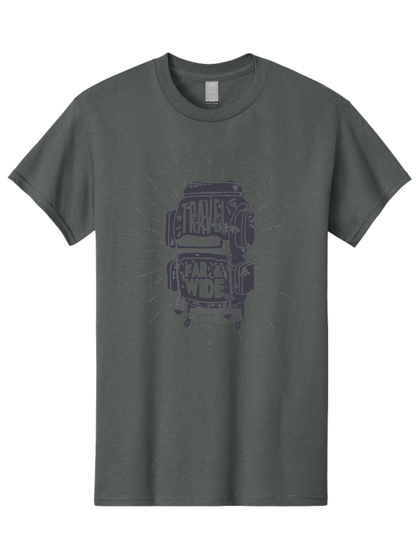 Travel-Far-Wide-1 Men'S Graphic Tee, 100% Cotton, Comfortable Casual Summer Wear, Machine Washable, Travel Inspiration, Adventure Travel, Wanderlust, Travel Bags, Adventure Seeking, Exploration, Travel Accessories, Journey Aab956 27
