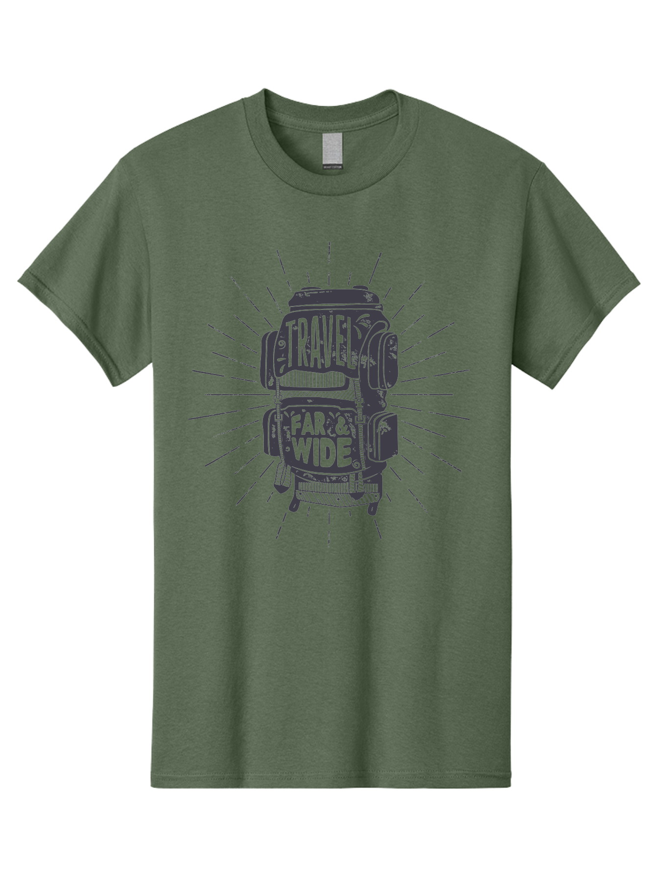 Travel-Far-Wide-1 Men'S Graphic Tee, 100% Cotton, Comfortable Casual Summer Wear, Machine Washable, Travel Inspiration, Adventure Travel, Wanderlust, Travel Bags, Adventure Seeking, Exploration, Travel Accessories, Journey Aab956 25