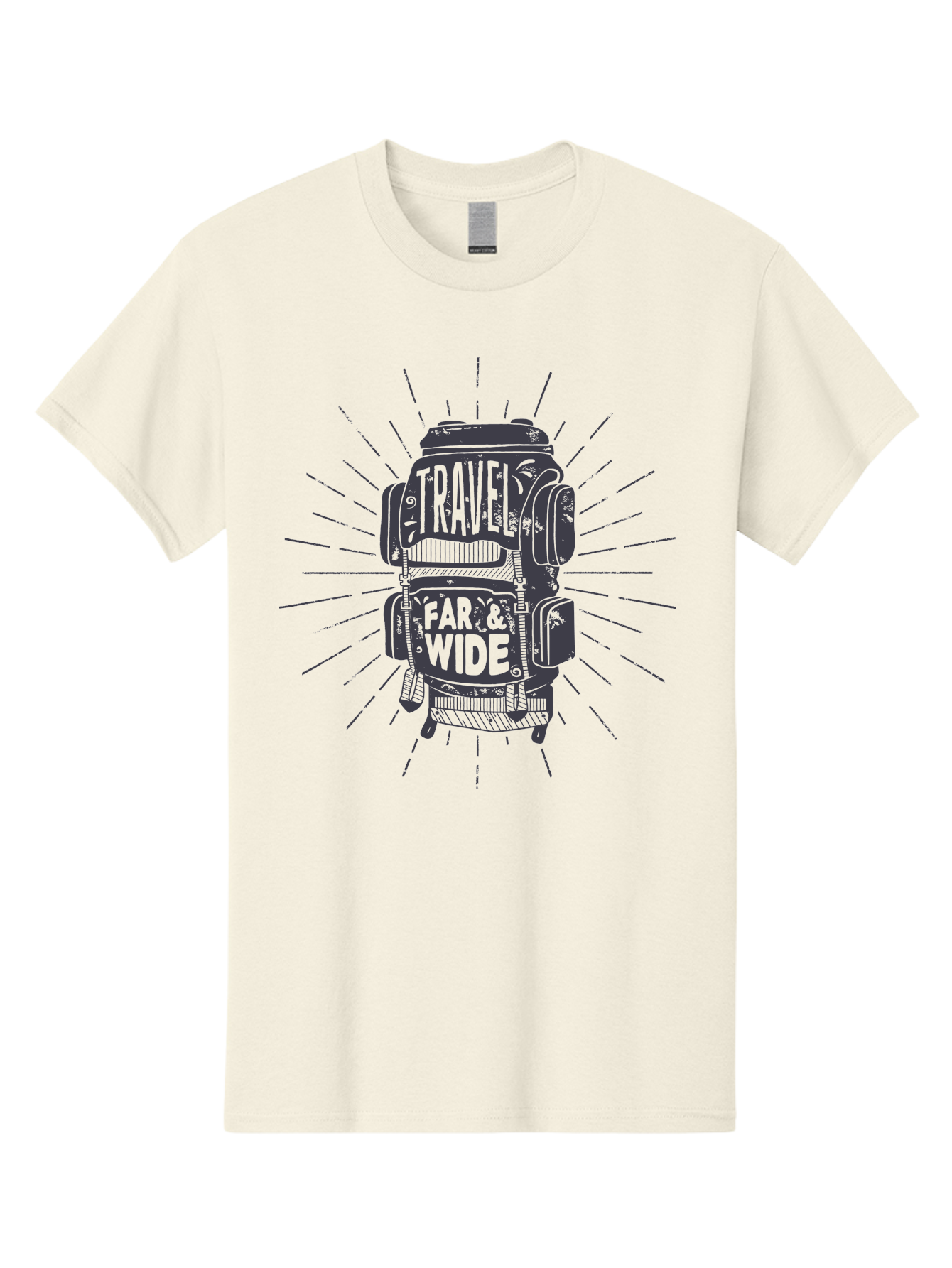 Travel-Far-Wide-1 Men'S Graphic Tee, 100% Cotton, Comfortable Casual Summer Wear, Machine Washable, Travel Inspiration, Adventure Travel, Wanderlust, Travel Bags, Adventure Seeking, Exploration, Travel Accessories, Journey Aab956 13