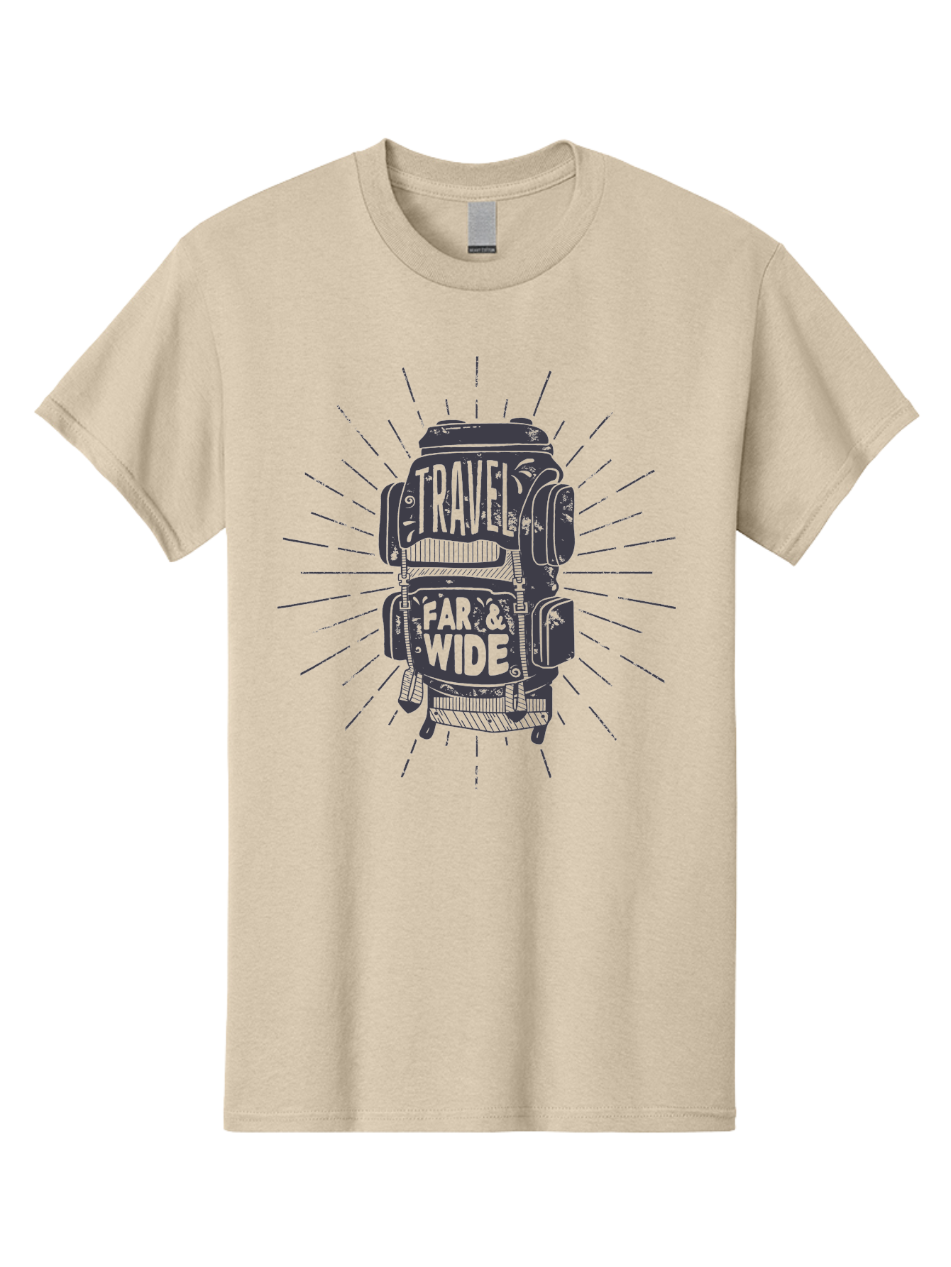 Travel-Far-Wide-1 Men'S Graphic Tee, 100% Cotton, Comfortable Casual Summer Wear, Machine Washable, Travel Inspiration, Adventure Travel, Wanderlust, Travel Bags, Adventure Seeking, Exploration, Travel Accessories, Journey Aab956 15