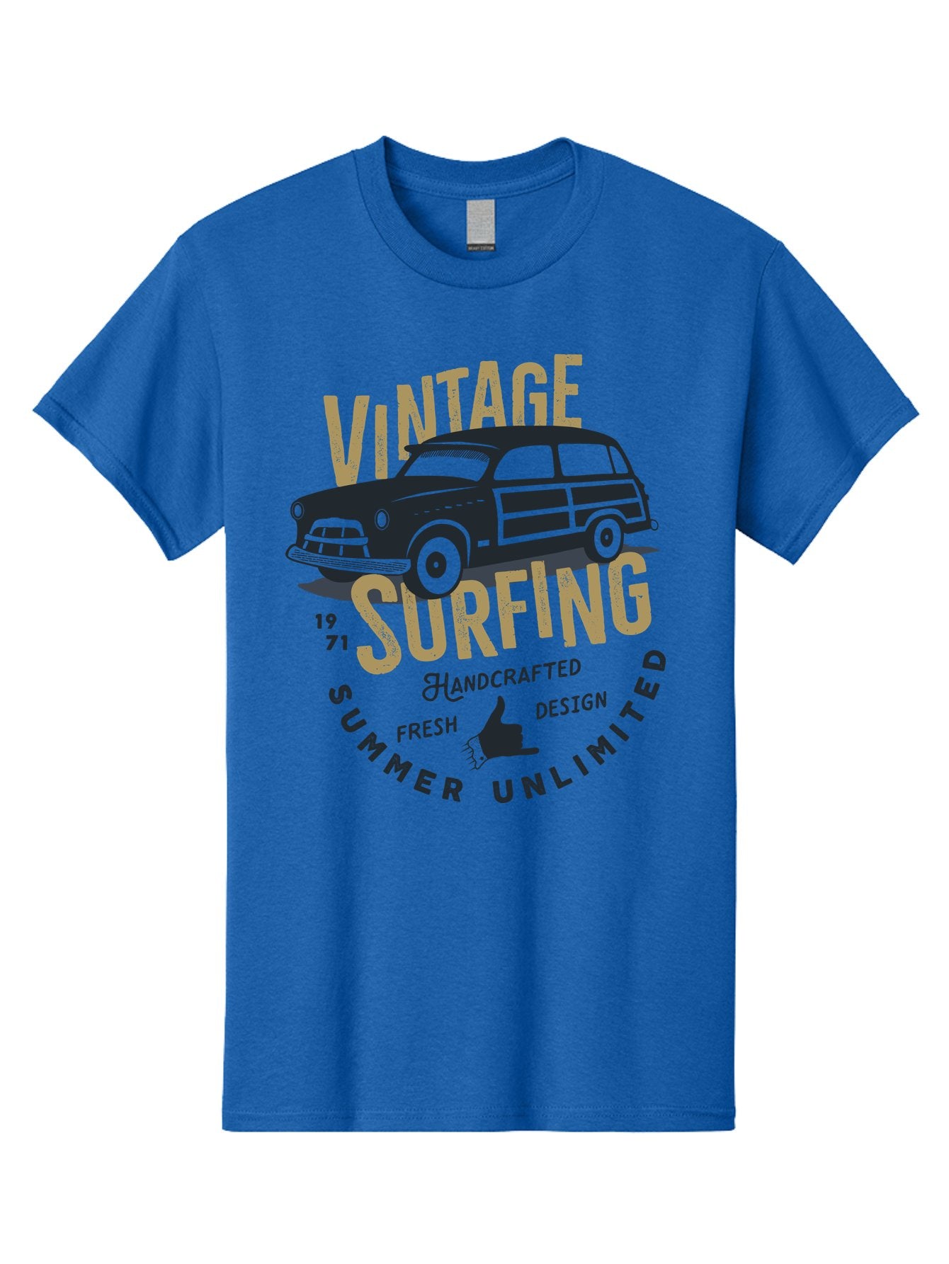Vintage-Surfing-1 Men'S Graphic Tee, 100% Cotton, Comfortable Casual Summer Wear, Machine Washable, Vintage Surf Car, Retro Surf Culture, Summer Vibes, Surf Inspired Art, Surfer Dude, Cool Car Designs, Classic Surf Style Aab959 13