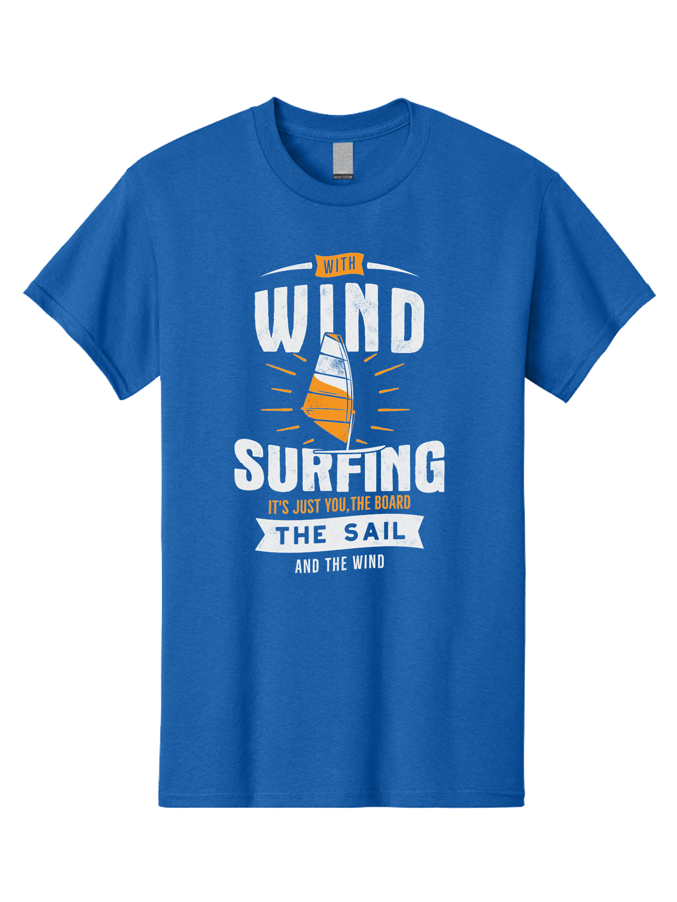 Wind-Surfing Men'S Graphic Tee, 100% Cotton, Comfortable Casual Summer Wear, Machine Washable, Windsurfing, Water Sports, Sailing, Adventure Seekers, Thrill Lovers, Windsurfing Quotes, Sailing Inspiration, Surfing Culture, Extreme Sports, Aab964 21