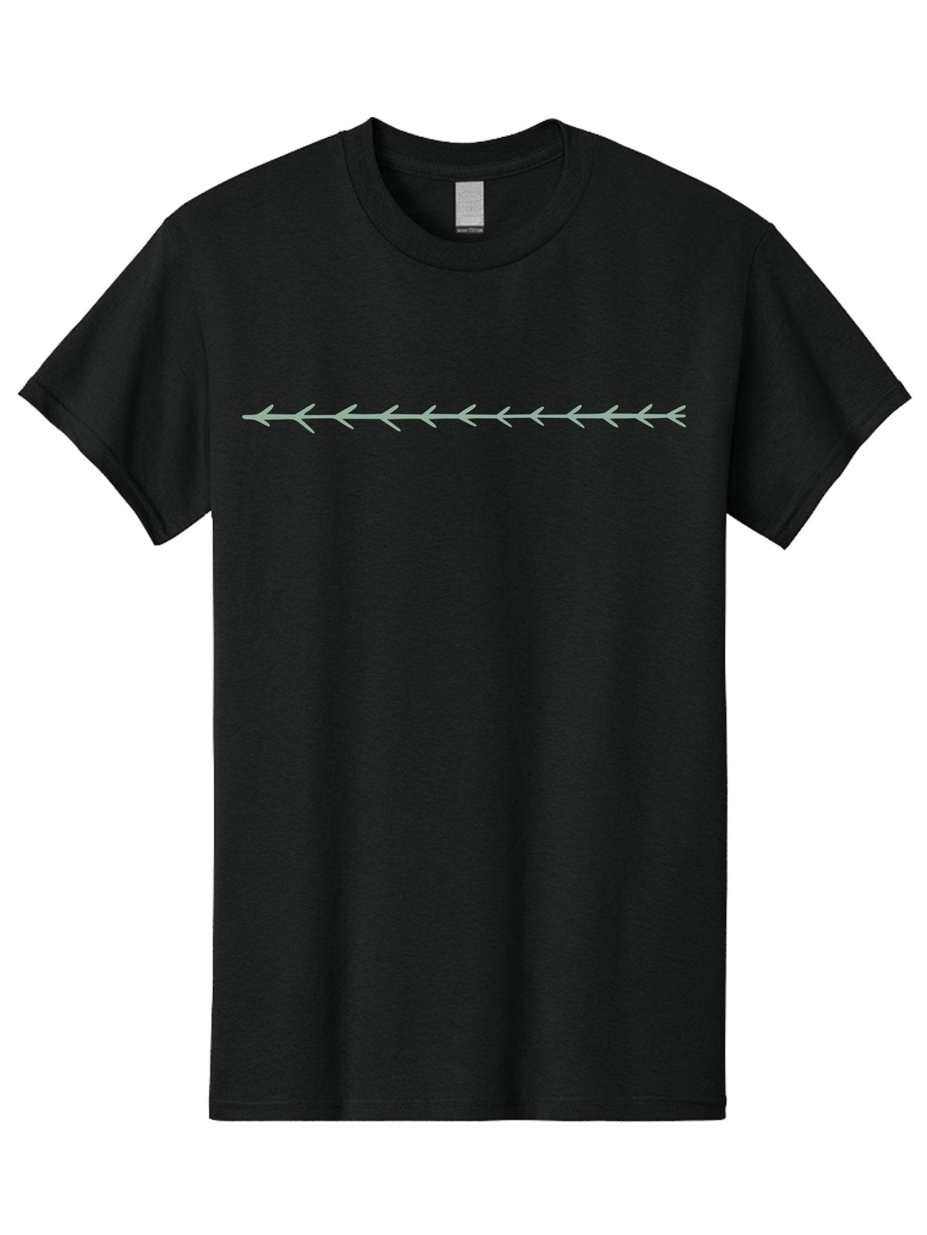 Arrow-Line Men'S Graphic Tee, 100% Cotton, Comfortable Casual Summer Wear, Machine Washable, Arrow Divider, Double Sided Arrows, Navigation Icon, Pointer Symbol, Direction Indicator, Design Element, Graphic Separator Aab998