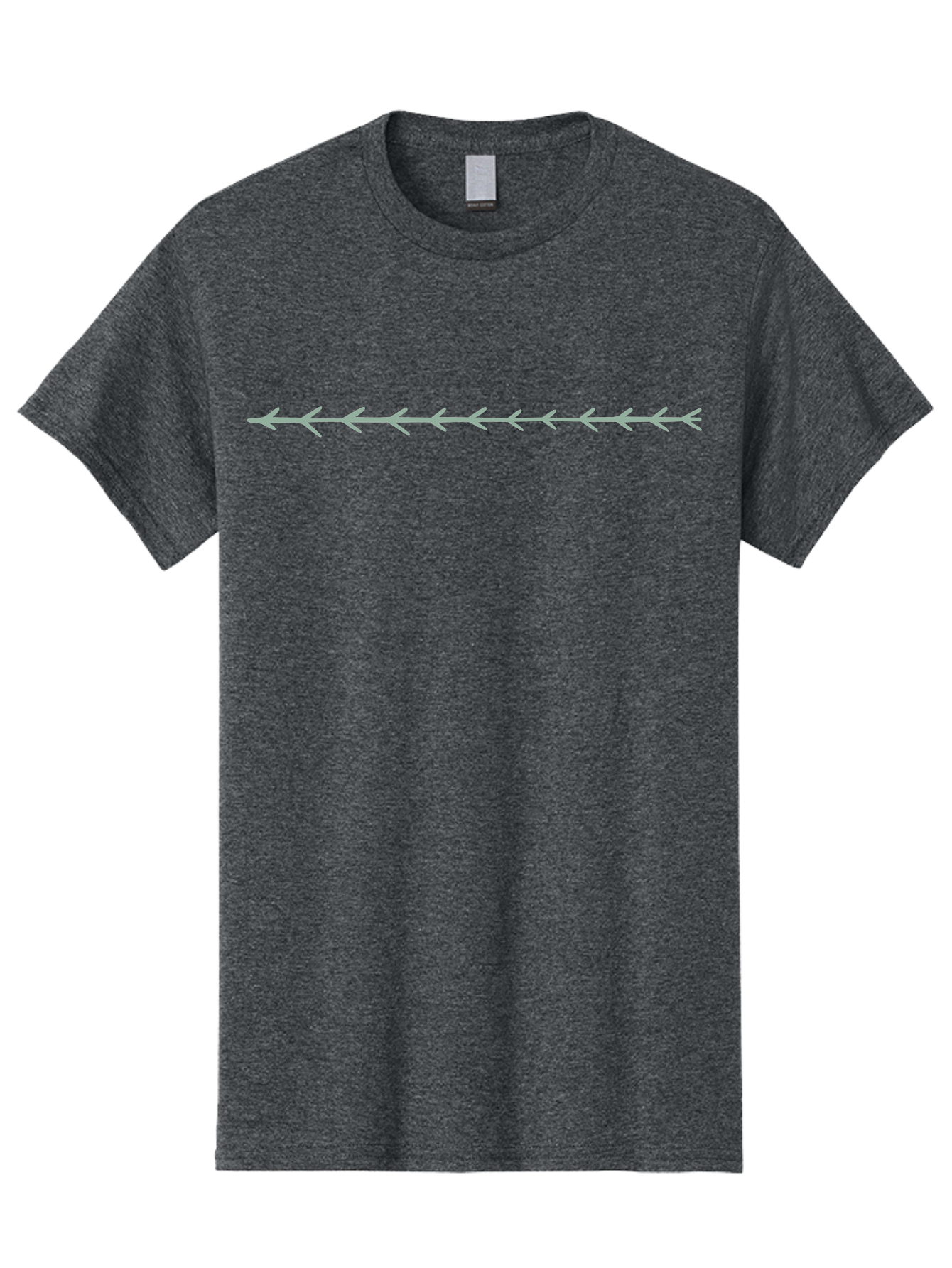 Arrow-Line Men'S Graphic Tee, 100% Cotton, Comfortable Casual Summer Wear, Machine Washable, Arrow Divider, Double Sided Arrows, Navigation Icon, Pointer Symbol, Direction Indicator, Design Element, Graphic Separator Aab998 3