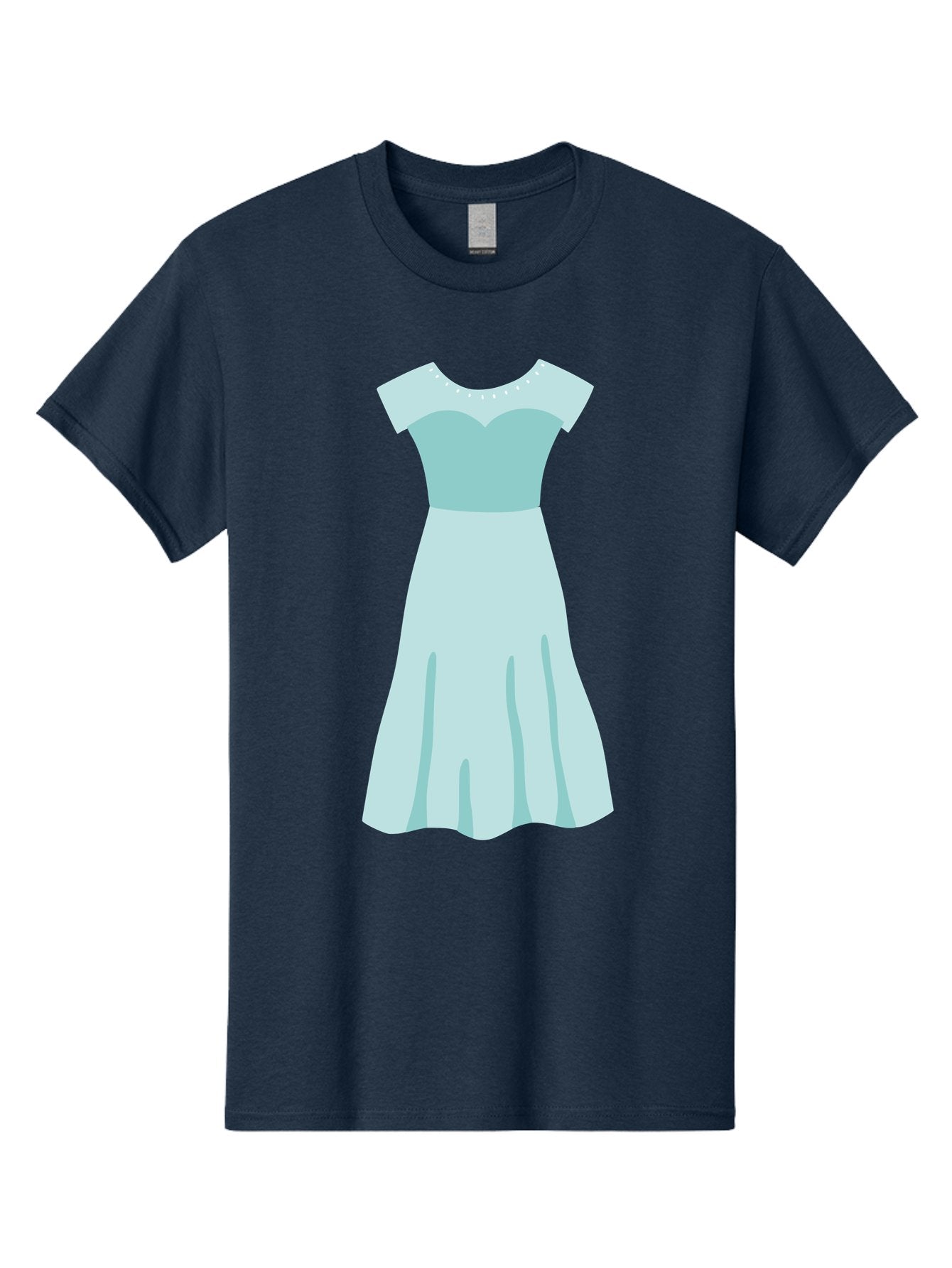 Baby-Blue-Sweetheart-Dress Men'S Graphic Tee, 100% Cotton, Comfortable Casual Summer Wear, Machine Washable, Simple Dress, Sweetheart Neckline, Short Sleeves, Knee-Length Dress, Minimalist Fashion, Simple Elegance, Feminine Style, Aab999 12